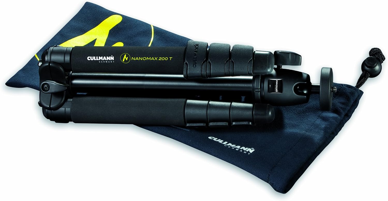 Cullmann CU 52001 Nanomax 200 T Compact with Ball Head (Black)