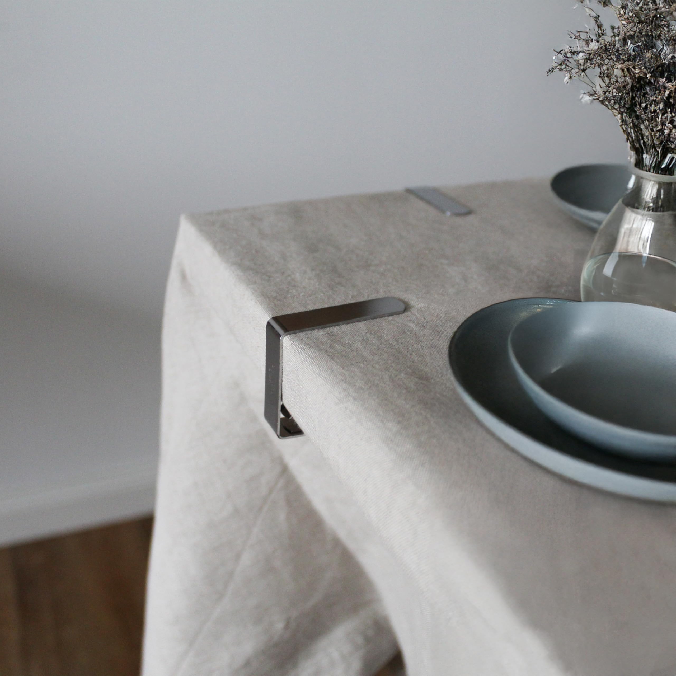 Heimzeit Pinces à Nappe En Acier Inoxydable De Haute Qualité [6