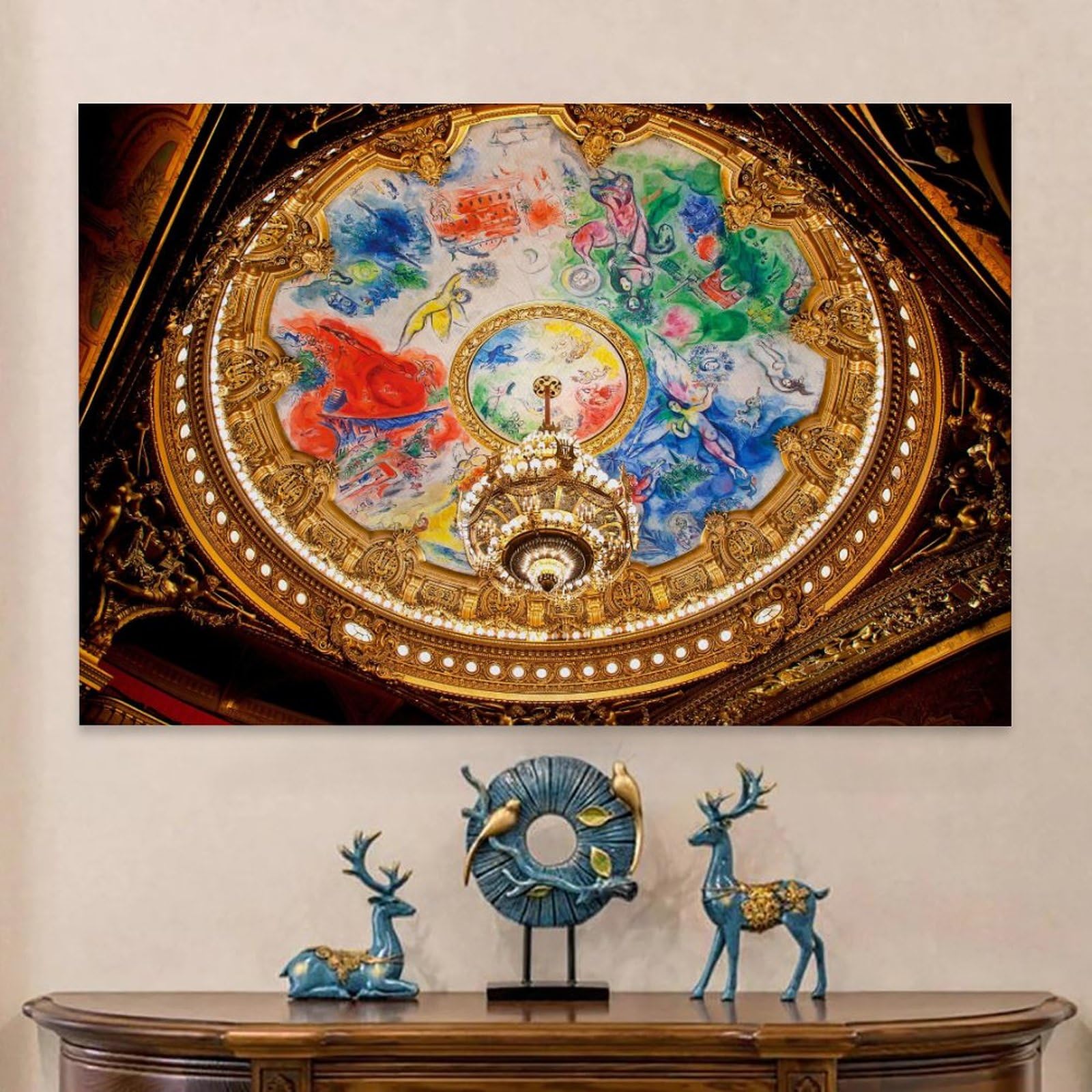 Amazon.com: Marc Chagall Prints Wall Art Paintings Poster Ceiling