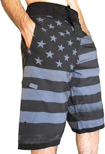 Homiegear Board Shorts Wear for Men - Swimming Trunk - Quick Dry Fabric & Drawstring Fit Design for Indoor & Outdoor -13 Inch