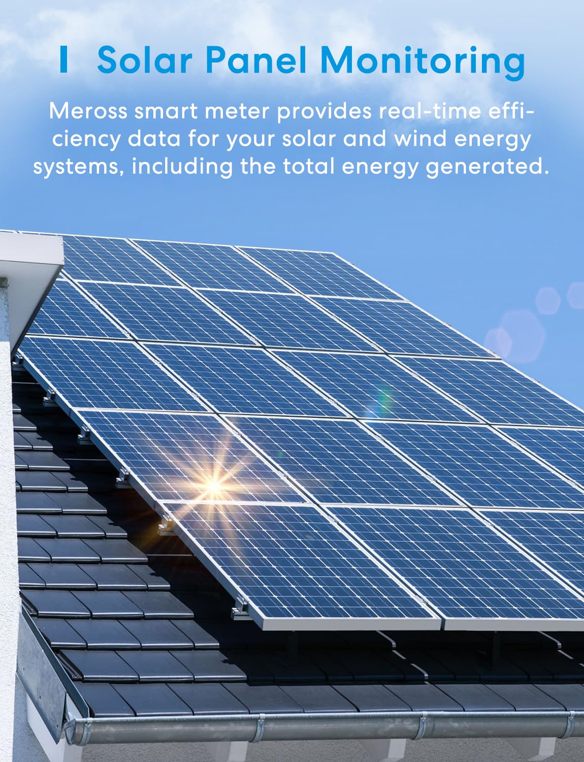 Meross EM06 (150 A) inteligentny miernik Wi-Fi, 3-fazowy licznik prądu z 6 kanałami pomiarowymi, licznik energii na szynie DIN z monitorowaniem prądu do paneli słonecznych, systemów PV, gospodarstw