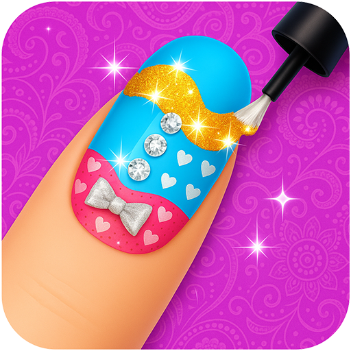 Salon De Uñas Chicas Juego: Juegos De Uñas De Pintar Y Diseño Uña Para Niñas, Arte Y Belleza