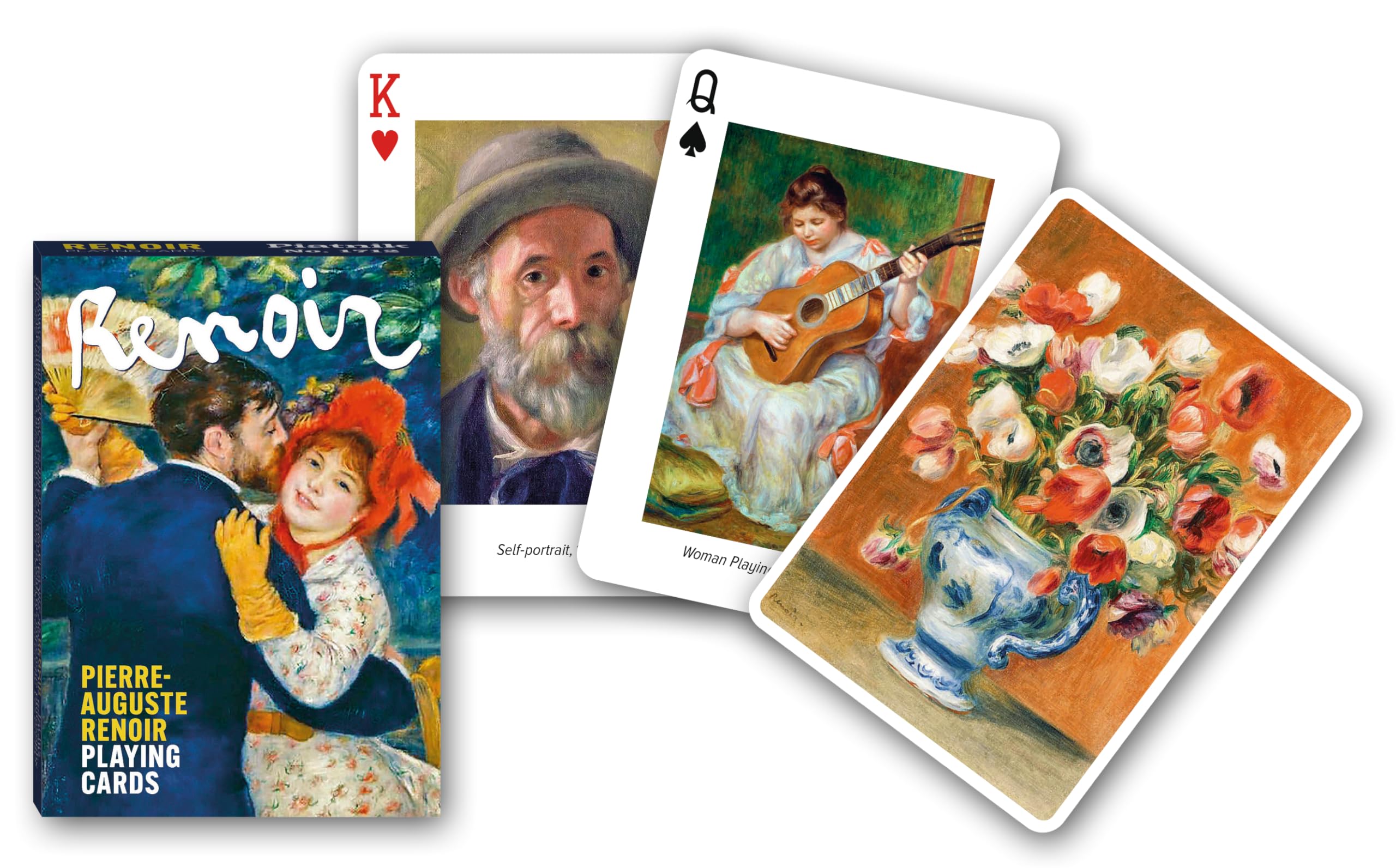 Piatnik Renoir Playing Cards | Gibsons Games | Card Game | Pack of Cards | Single Deck of Cards