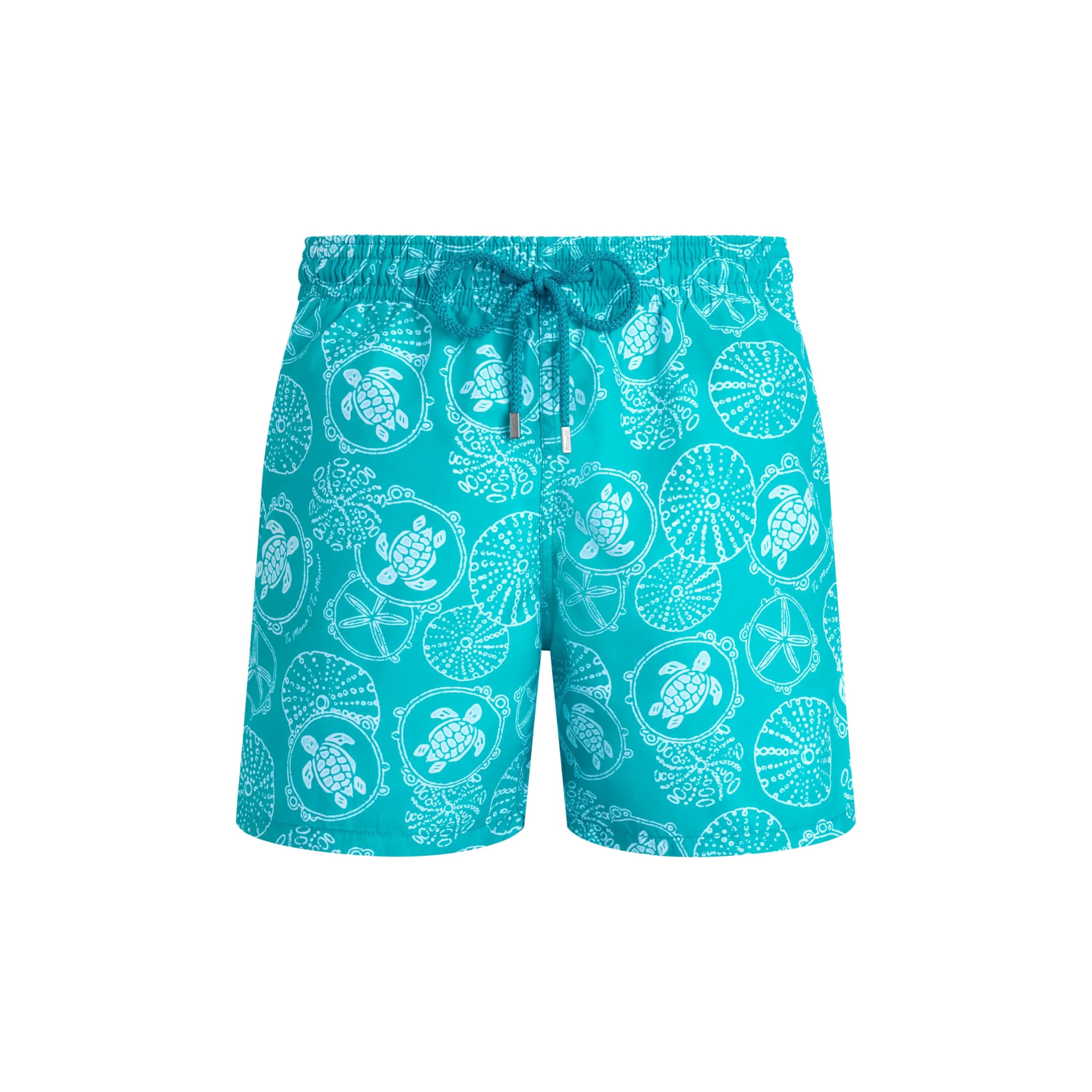 Vilebrequin, Pantaloncini Mare Uomo Oursins Bicolores, XXL, Disco Green