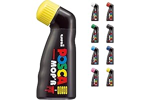 Uni Posca Multicolor Posca Markers, Mop'R Yellow