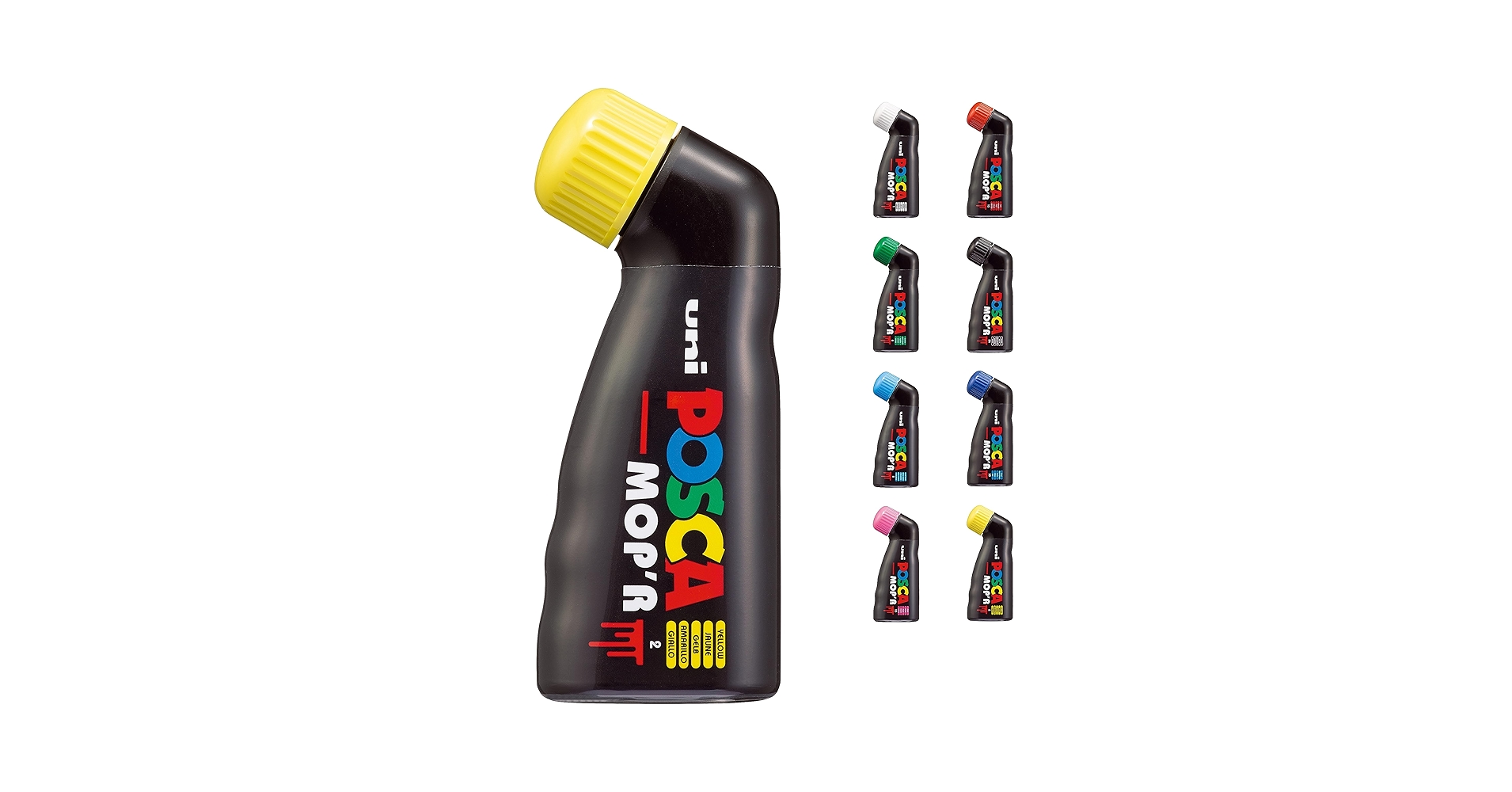 Amazon.com: Uni POSCA Paint PCM-22 MOP'R Marker Black with