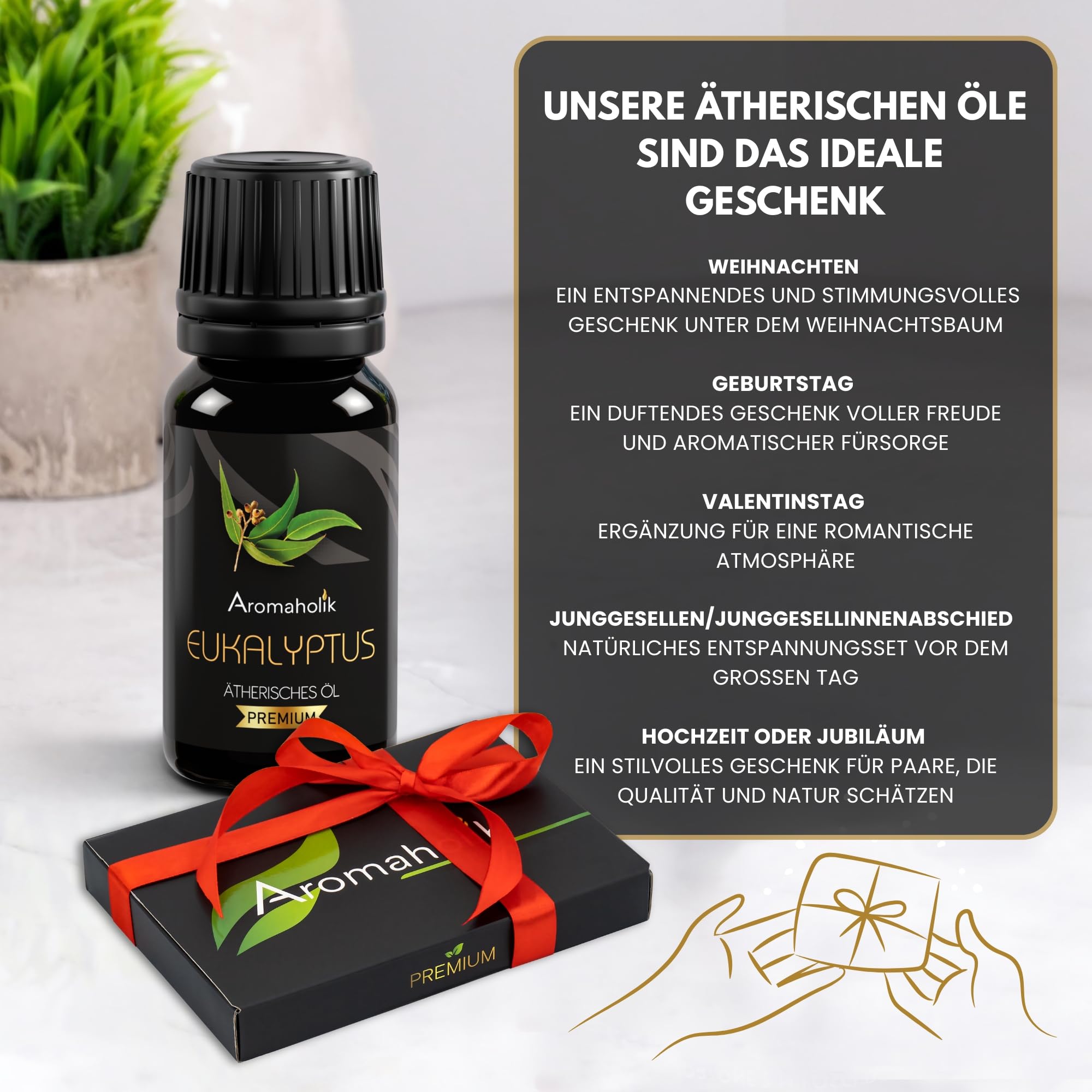 12er Set Ätherische Öle BIO 100% natürlich – Aromatherapie & Wellness – Essential Oil Set 12 × 10ml, zertifiziertes Öl aus Indien