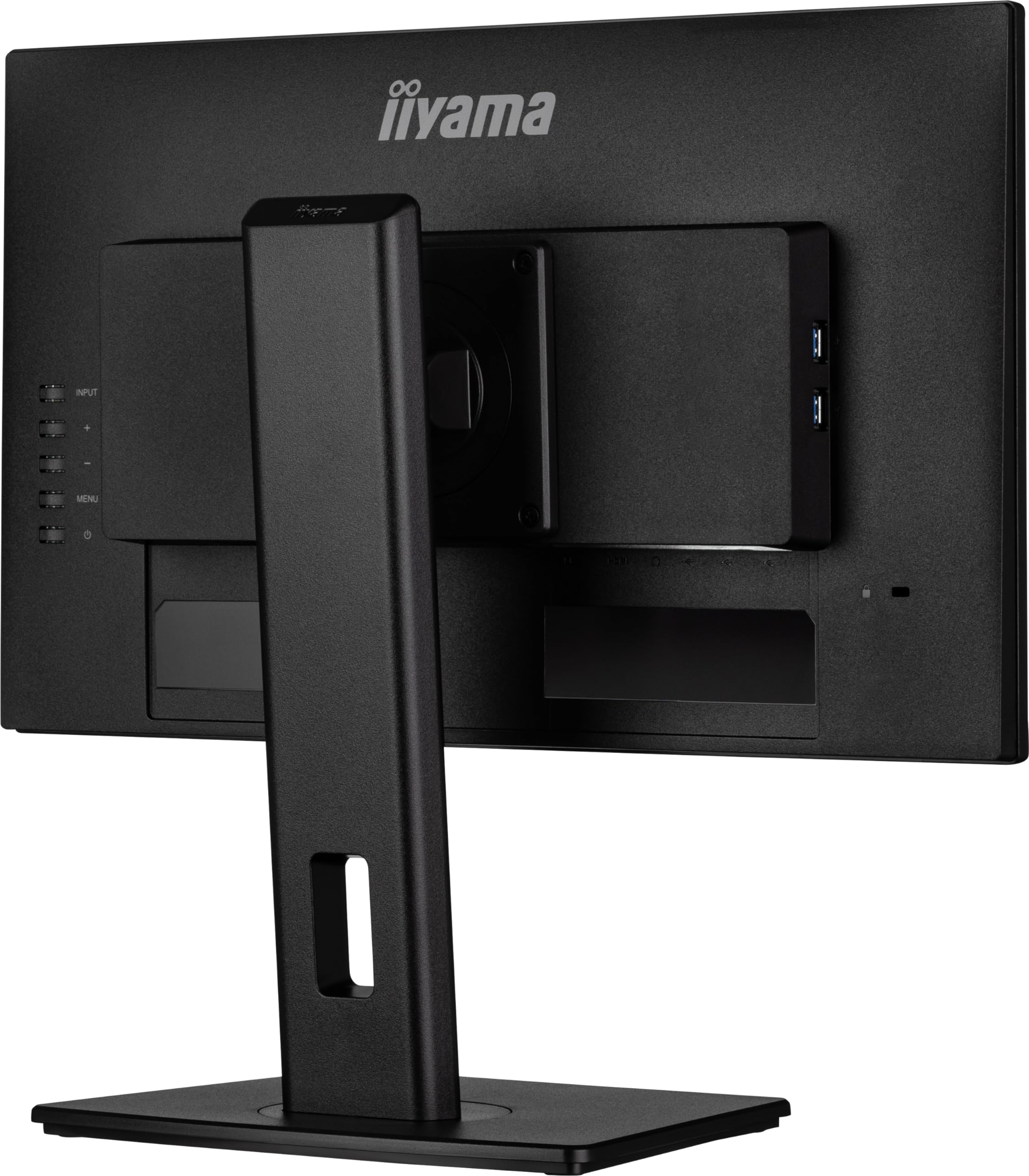 iiyama Prolite XUB2292HSU-B6 54,6cm 21,5" IPS LED-Monitor Full-HD 100Hz HDMI DP USB3.2 Höhenverstellung Pivot FreeSync schwarz – Ansicht 10