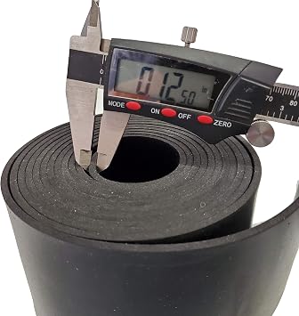 Rubber Sheet Warehouse .031" 1/32" Thick x 36" Wide x 36" inch-Neoprene Rubber Sheet Commercial Grade 65A, Smooth Finish, Solid Rubber, Perfect for Weather Stripping, Gasket, Costume & DIY Projects