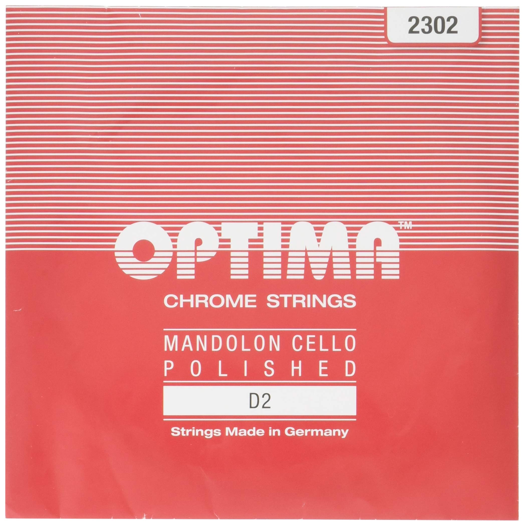OPTIMA Mandocello String Red 2D (2 Pieces) No. 2302