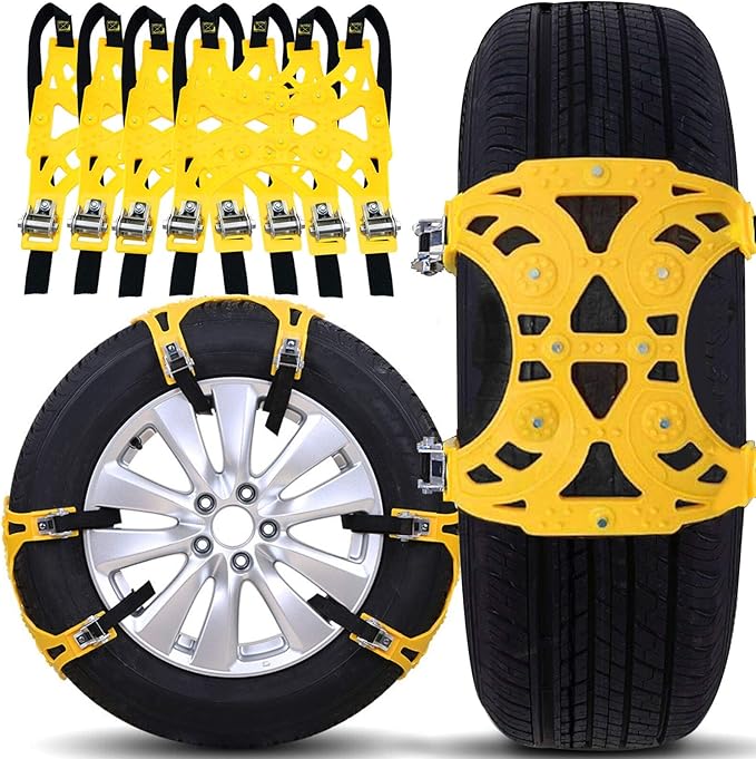 Buyplus Snow Tire Chains for Cars Emergency Anti Skid