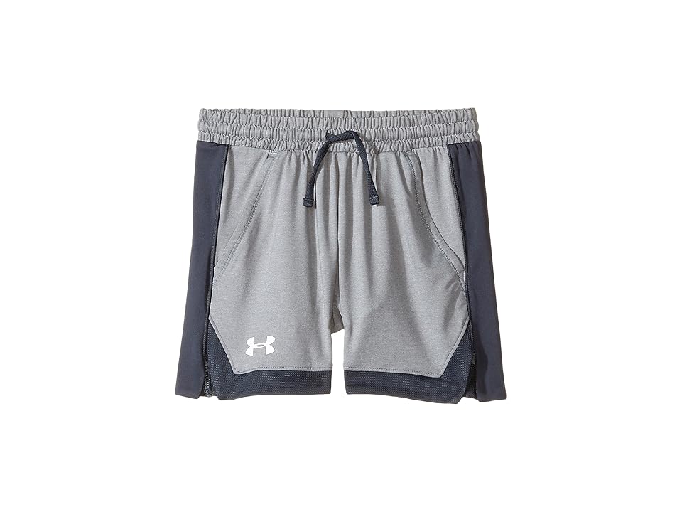 

Under Armour Kids Armour Sport Shorts (Big Kids) (Steel/Stealth Gray) Girl's Shorts