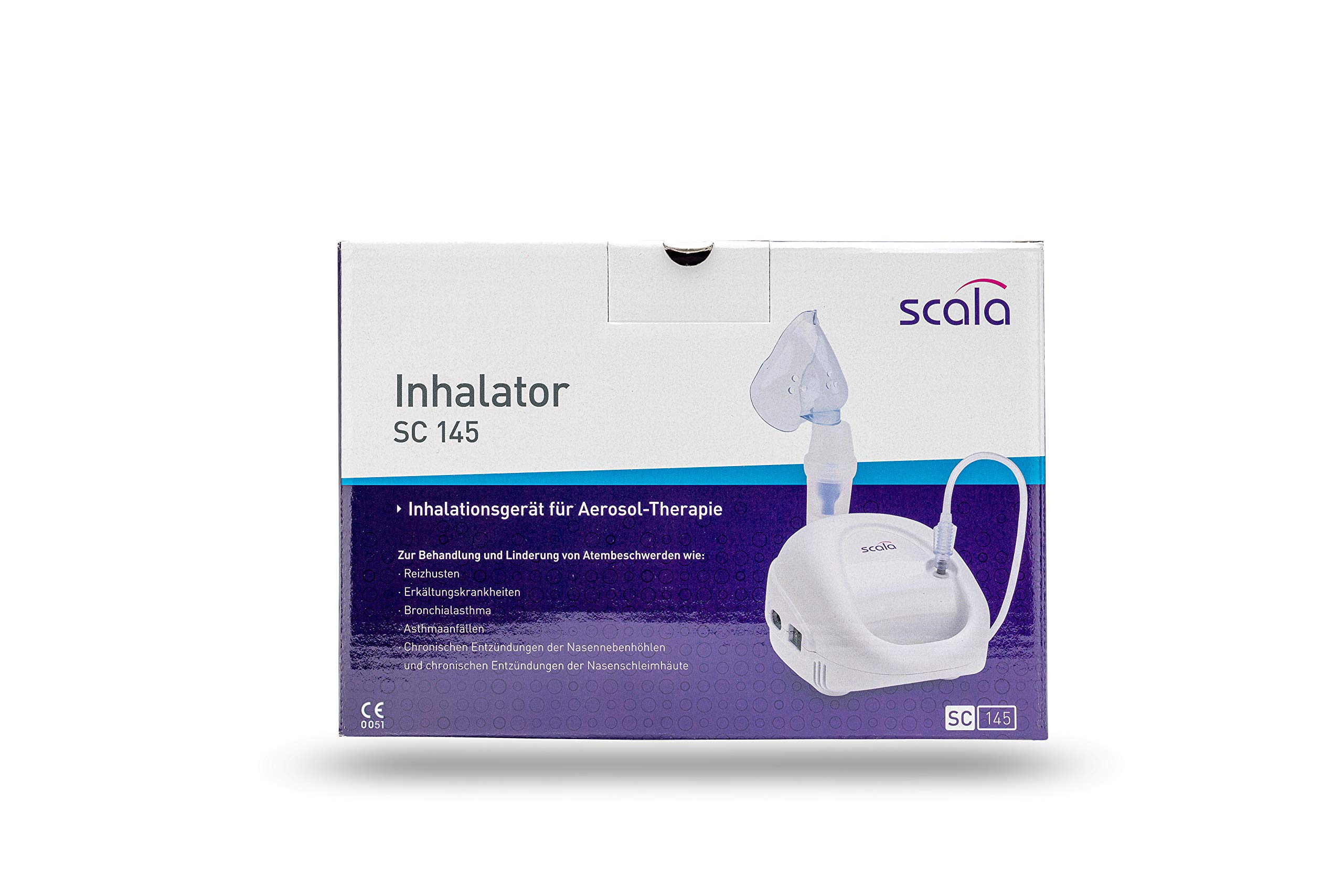 Scala SC 145 - Aparato de inhalación, Color Blanco