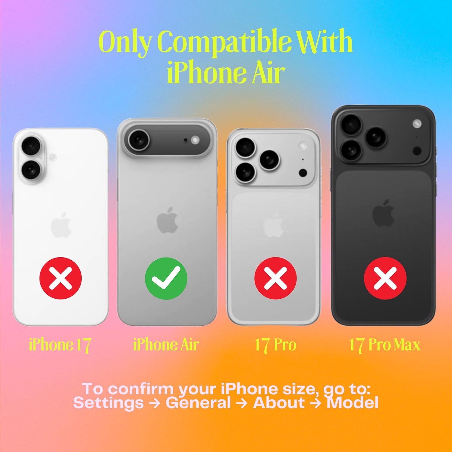 FELONY CASE for iPhone Air with MagSafe - Vibrant Blue Soft-Touch Liquid Silicone Case, Lightweight Magnetic Protective Cover, 360° Shockproof, Anti-Scratch Compatible with MagSafe Accessories