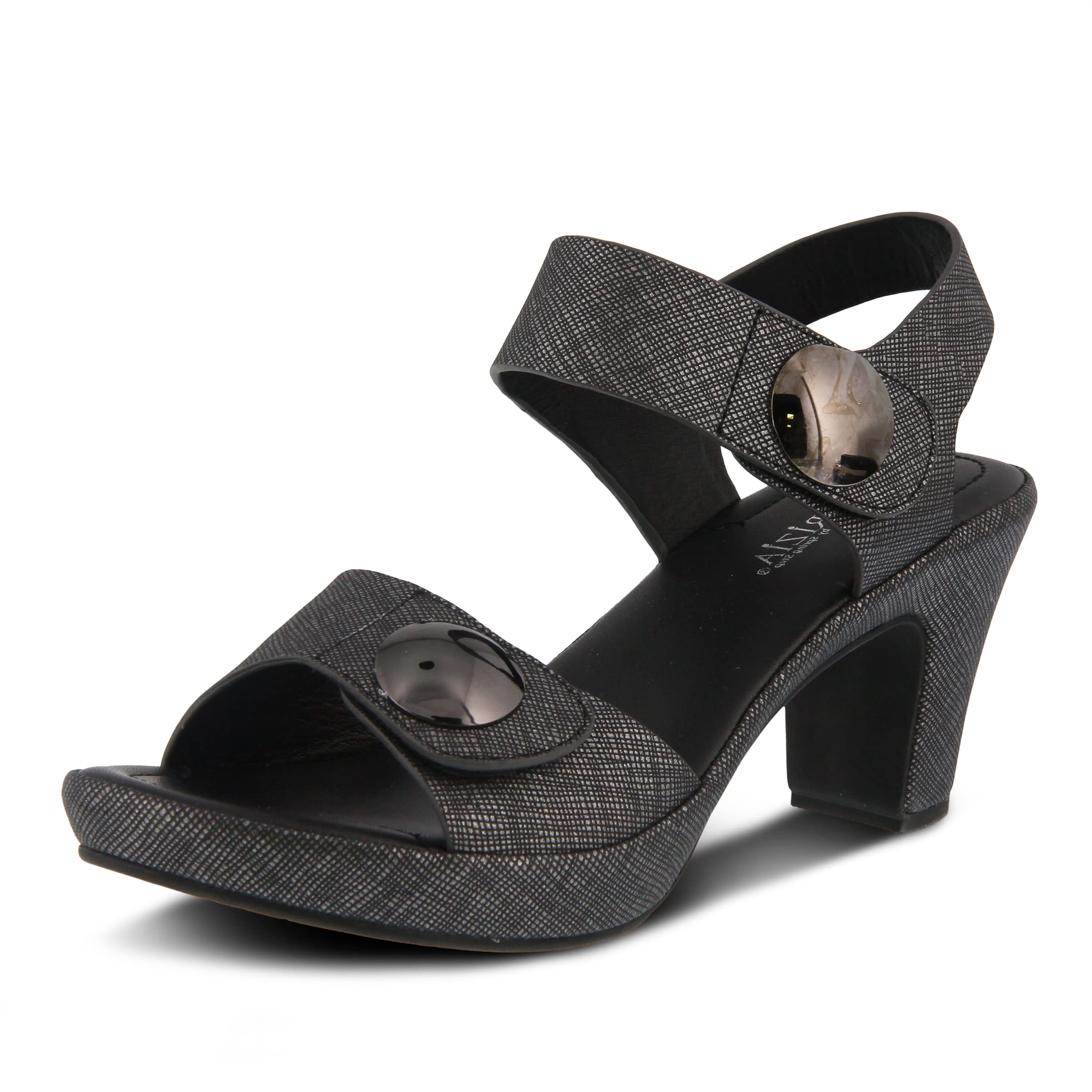 PATRIZIA Spring Step Dade Sandals for Women - Ladies Casual Platform Sandal with Hook and Loop - Slip-On Womens Sandals for Any Event