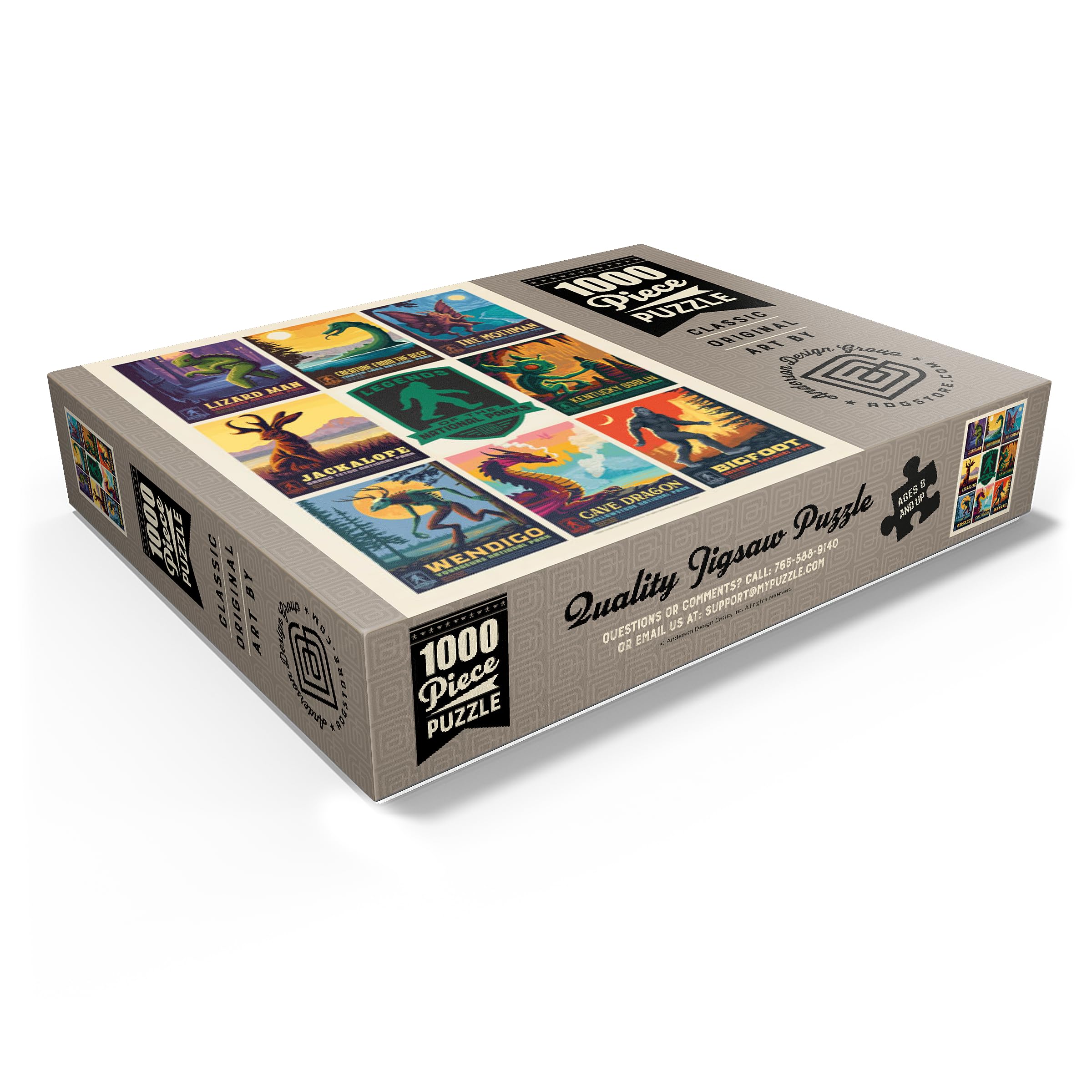 Amazon.com: MyPuzzle Legends of The National Parks: Multi-Image