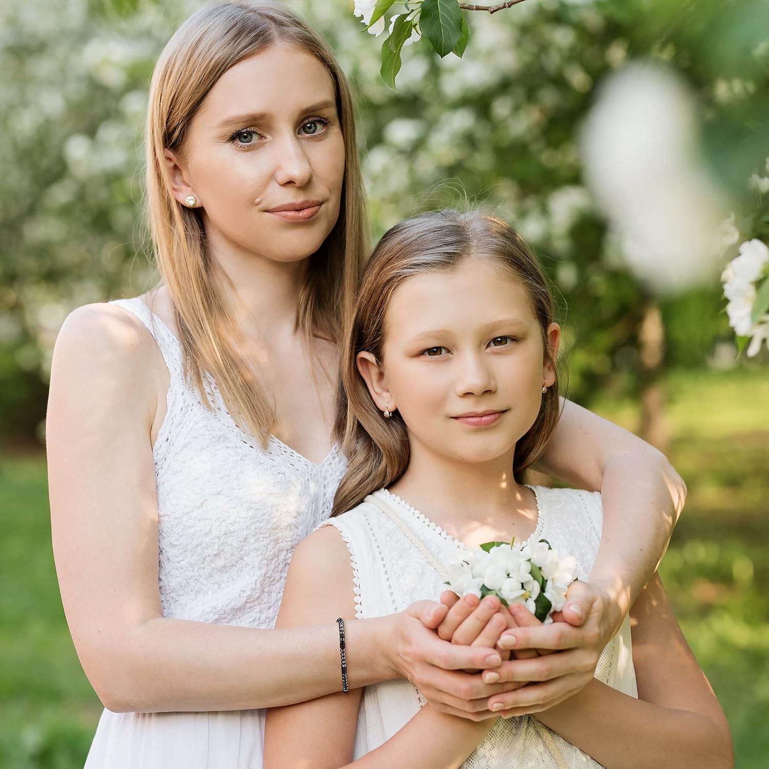 Inspirational 𝐌𝐨𝐫𝐬𝐞 𝐂𝐨𝐝𝐞 𝐁𝐫𝐚𝐜𝐞𝐥𝐞𝐭𝐬 𝐟𝐨𝐫 𝐖𝐨𝐦𝐞𝐧 𝐌𝐞𝐧 Mothers Day Birthday 𝐆𝐢𝐟𝐭𝐬 Mom Mother Father Daughter Aunt Grandmother Jewelry Cord Wrap Bracelet with Black Hematite Beads - Image 5