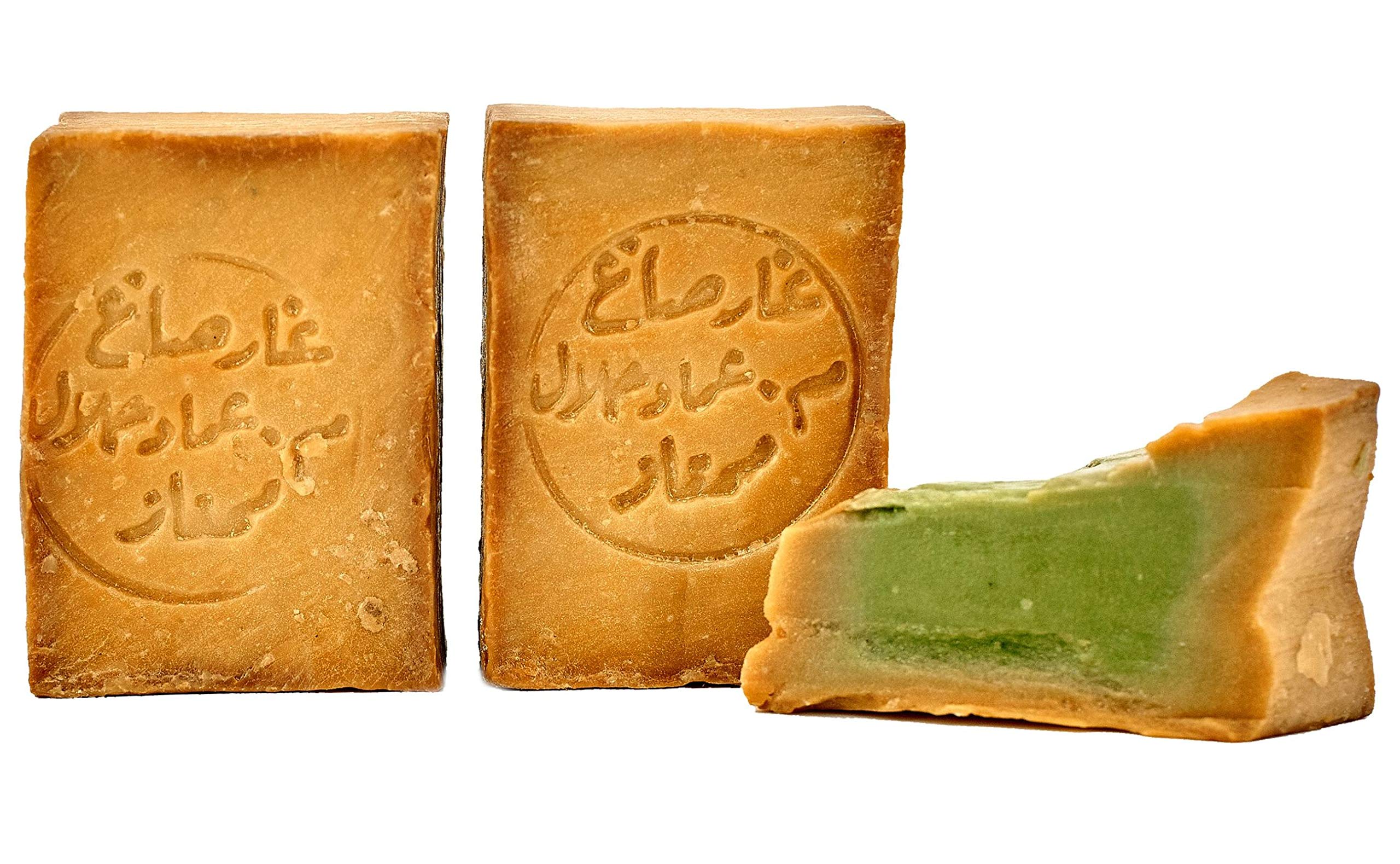 Carenesse Original Aleppo Seife 2 x 200 g – Aleppo Seife mit 20% Lorbeeröl