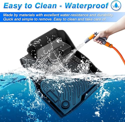 Miniatura 5 de Cartist Ajuste personalizado para alfombrillas Ford Edge 2015-2023 y Ford Edge ST 2019-2023 para todo tipo de clima, protección de alfombra de