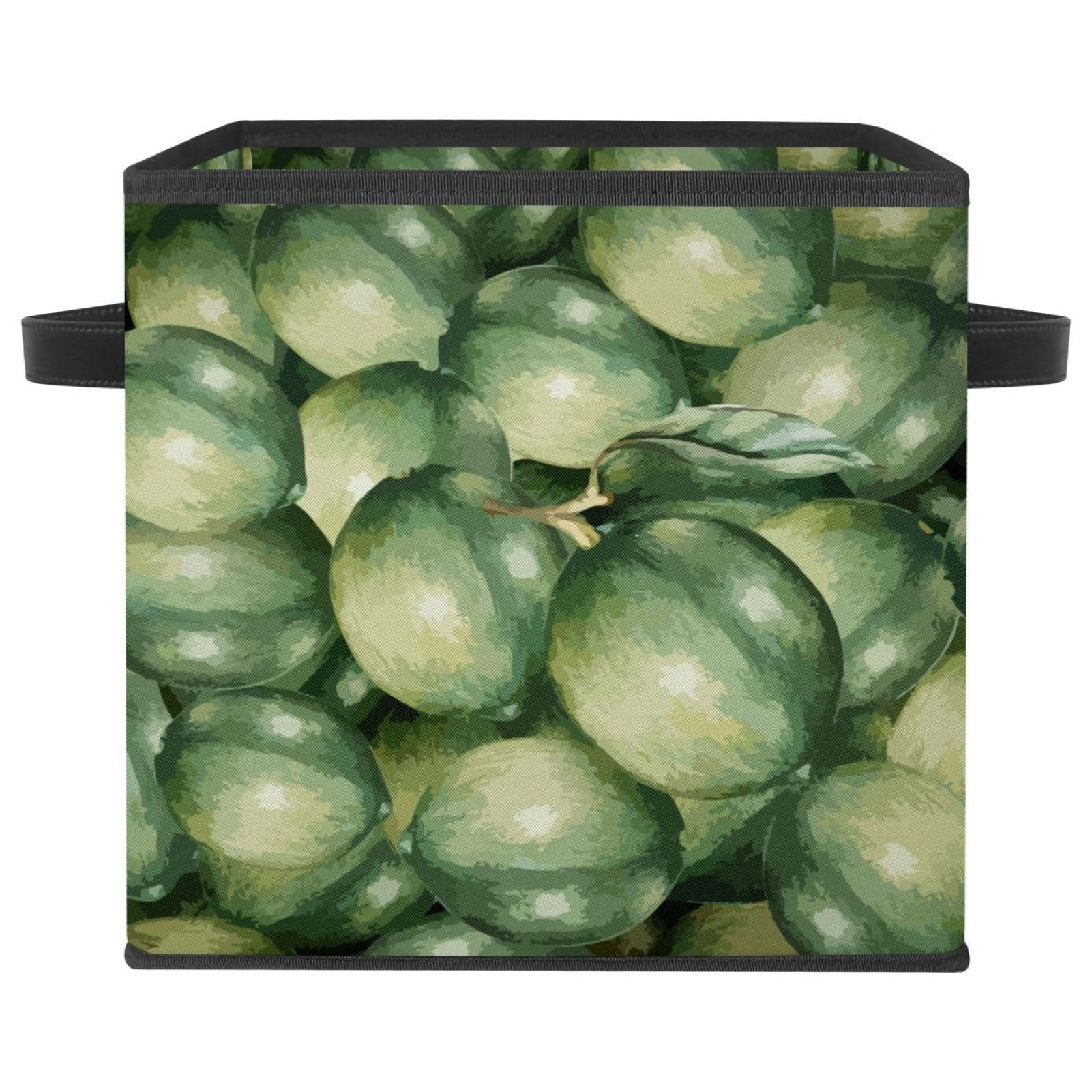 Boîte de rangement pliable en tissu pour livres et linge de maison