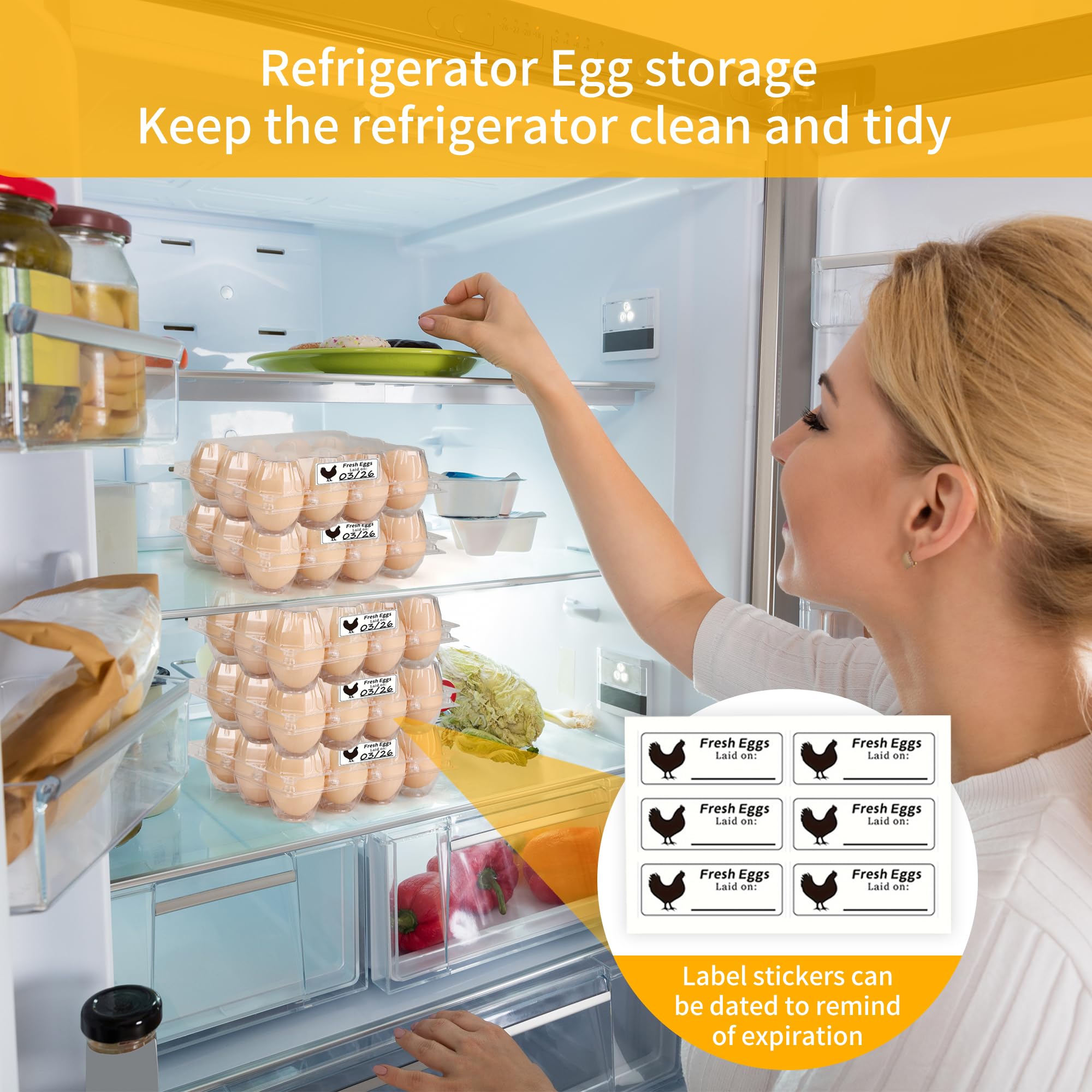 Paquete de 100 cajas de huevos de plástico baratas a granel, 12 unidades, cajas de huevos transparentes en blanco de 3 x 4 rejillas, perfectas para refrigeradores, mercados de granja de pollos