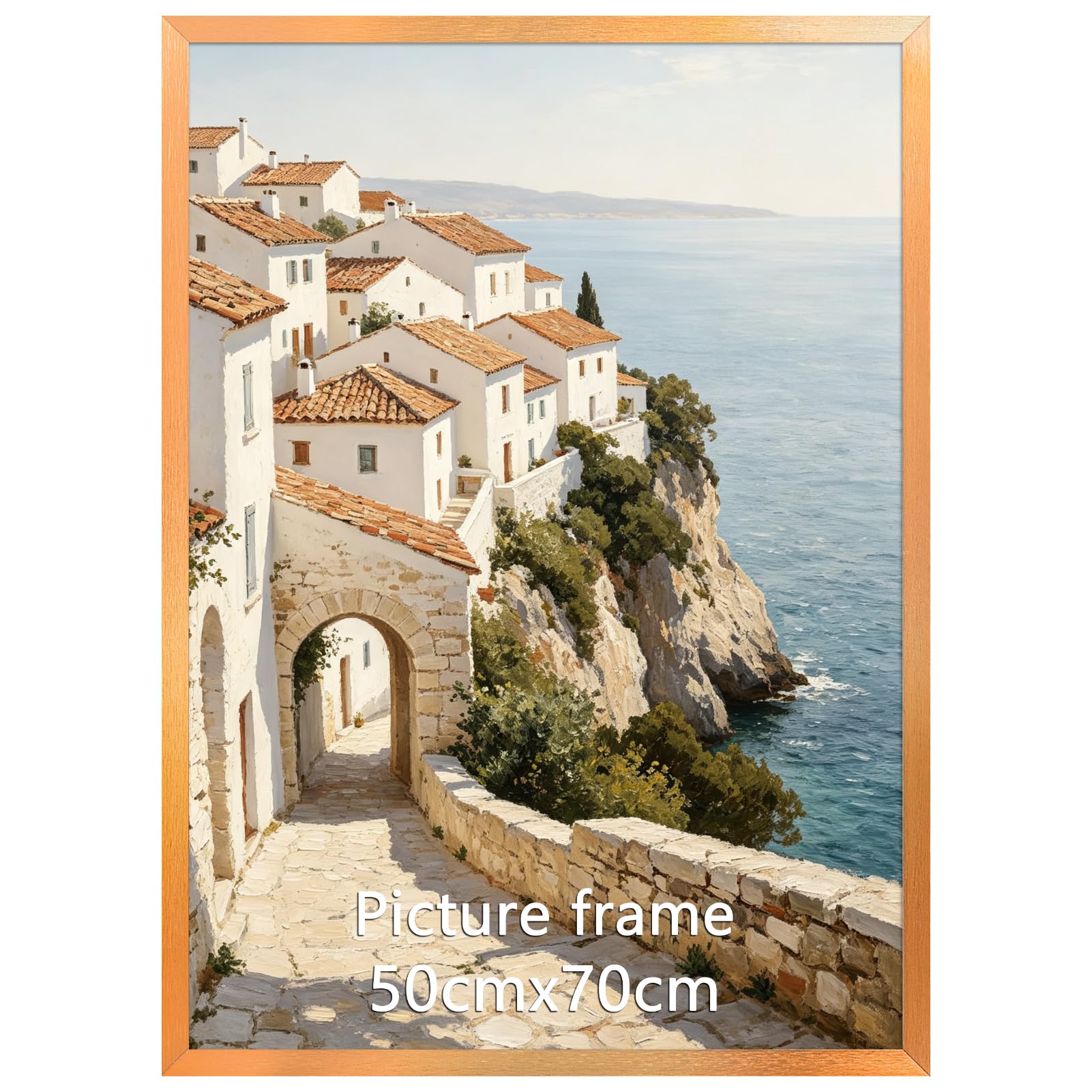 Ditwis 50x70cm Frame Aluminium Rose Gold — image 1
