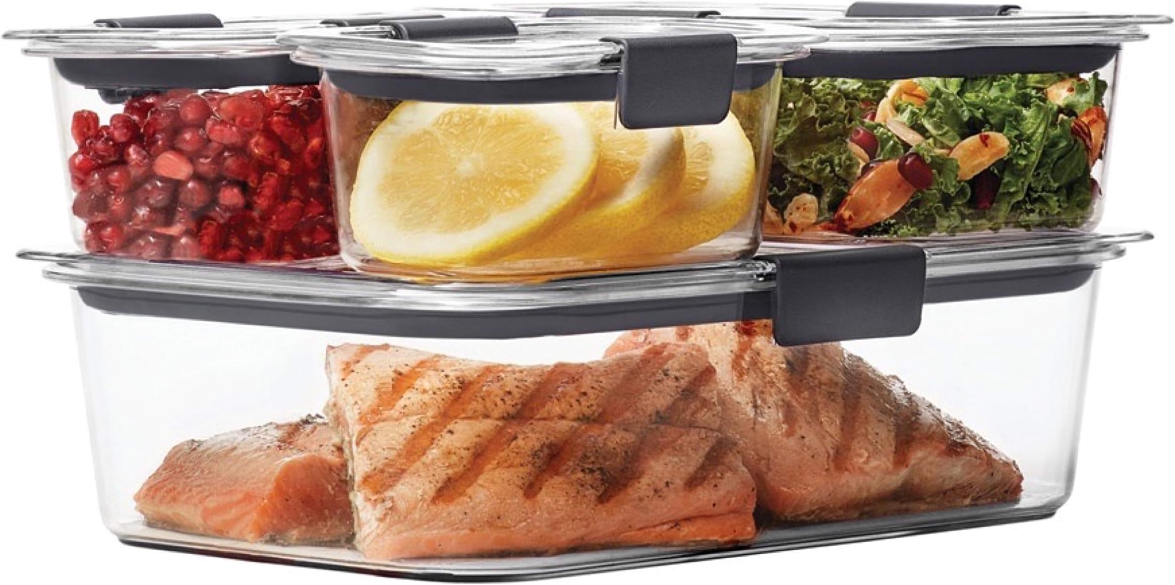 Rubbermaid Brilliance LeakProof Food Storage Containers