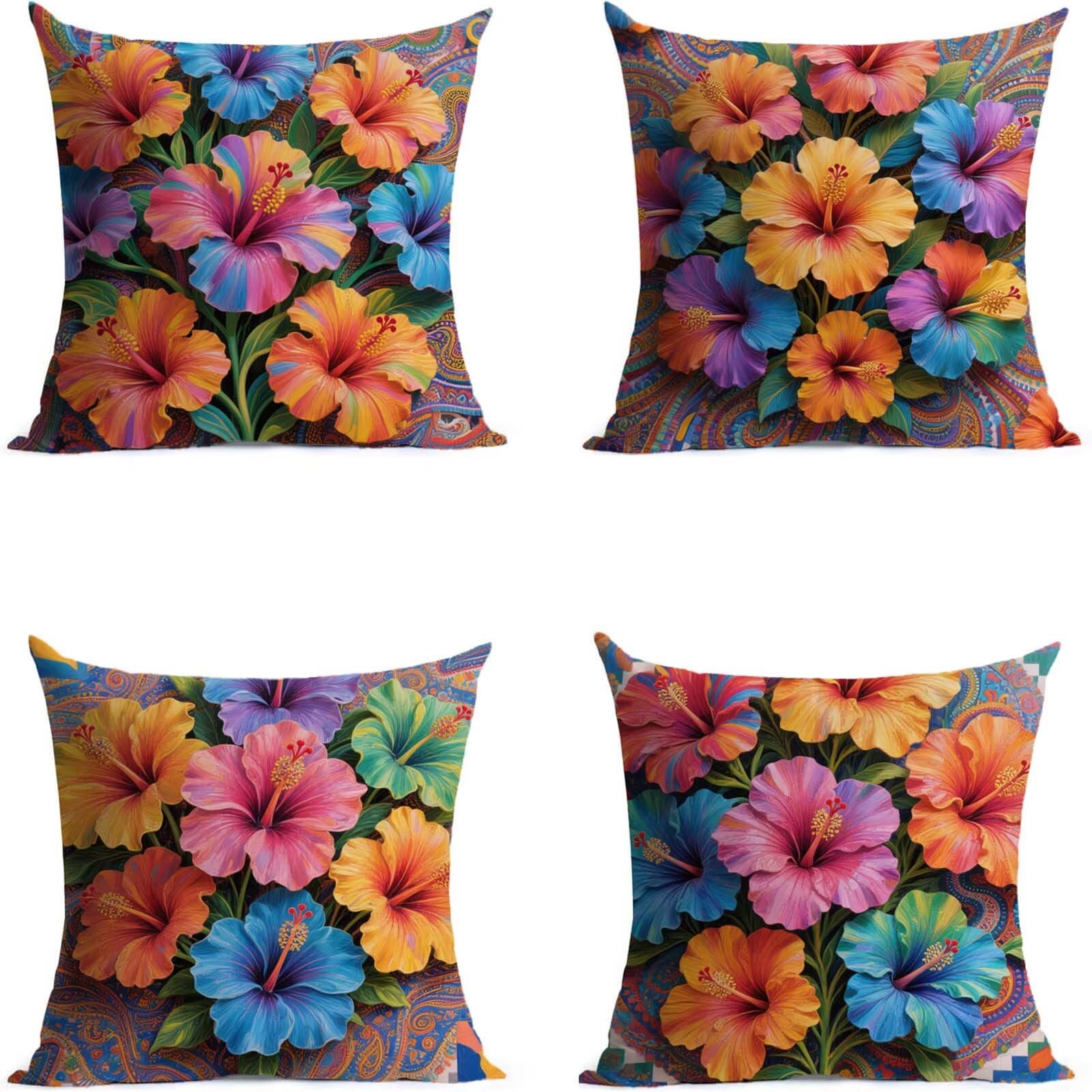Color Outdoor Kissenbezug 55x55cm Wasserdicht Kopfkissenbezug THDZ-2177