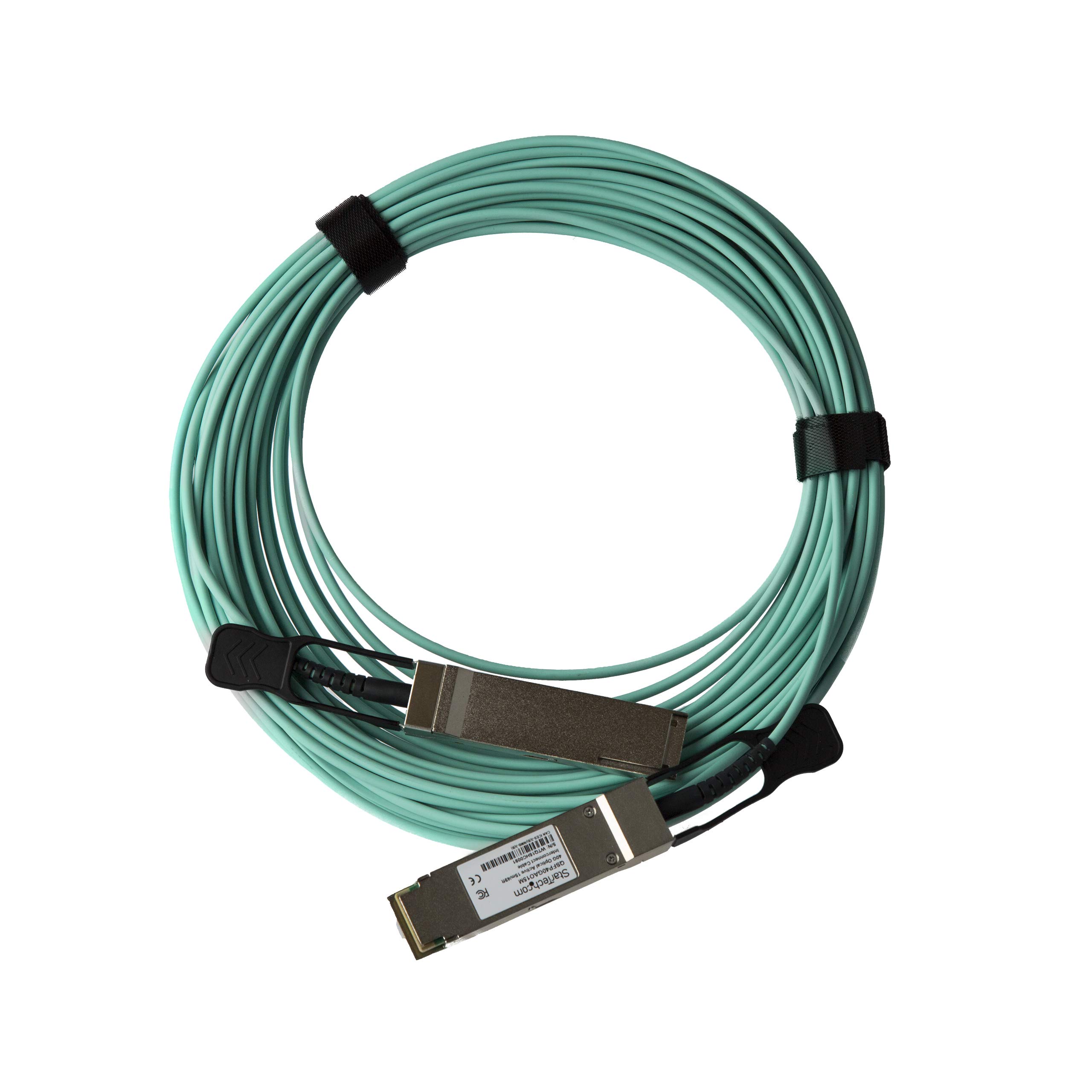 【中古】「未使用品」StarTech.com AOCケーブル/15m/MSA対応アンコード/アクティブ光ケーブル/MSA準拠スイッチ対応 QSFP40GAO15M StarTech.com StarTech.com AOCケーブル/15m/MSA対応アンコード