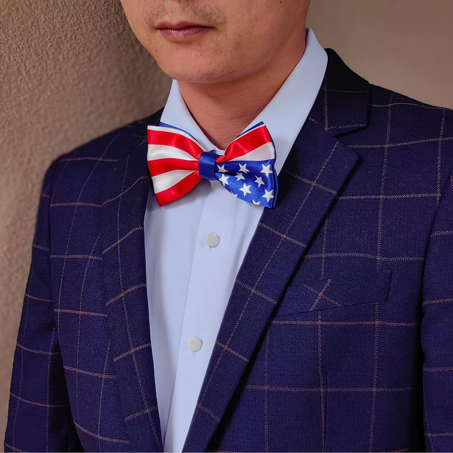 Men's Bow Tie for Men, Boys Pre-tied & Adjustable Bowtie