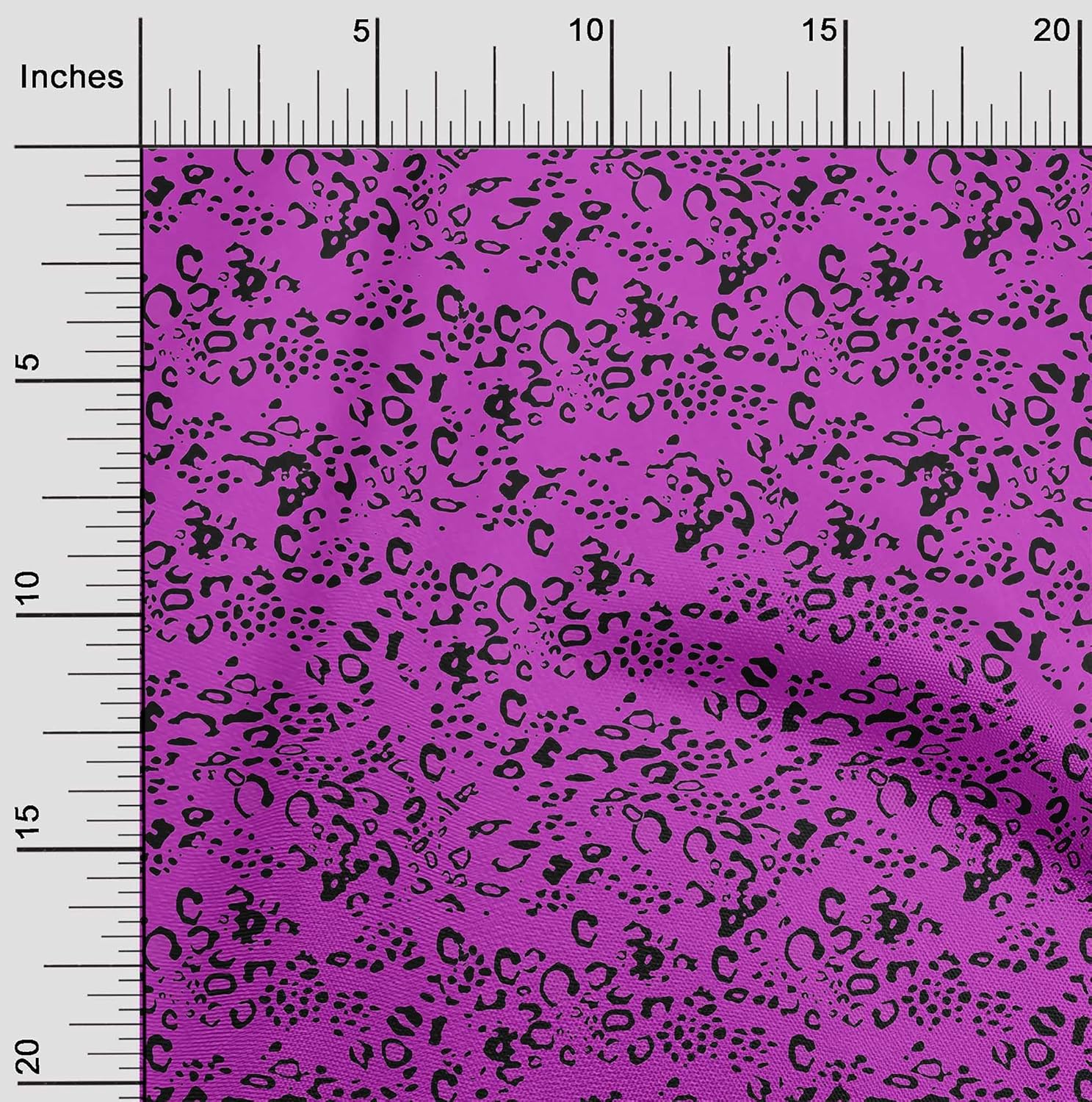 oneOone Polyester Spandex Green Fabric Animal Skin Sewing Fabric by The Yard Printed DIY Clothing Sewing Supplies 56 Inch Wide-QHK