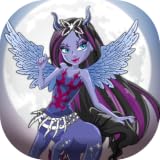 juegos de draculaura de vestir y maquillar A variety of hairstyles and hair colors.