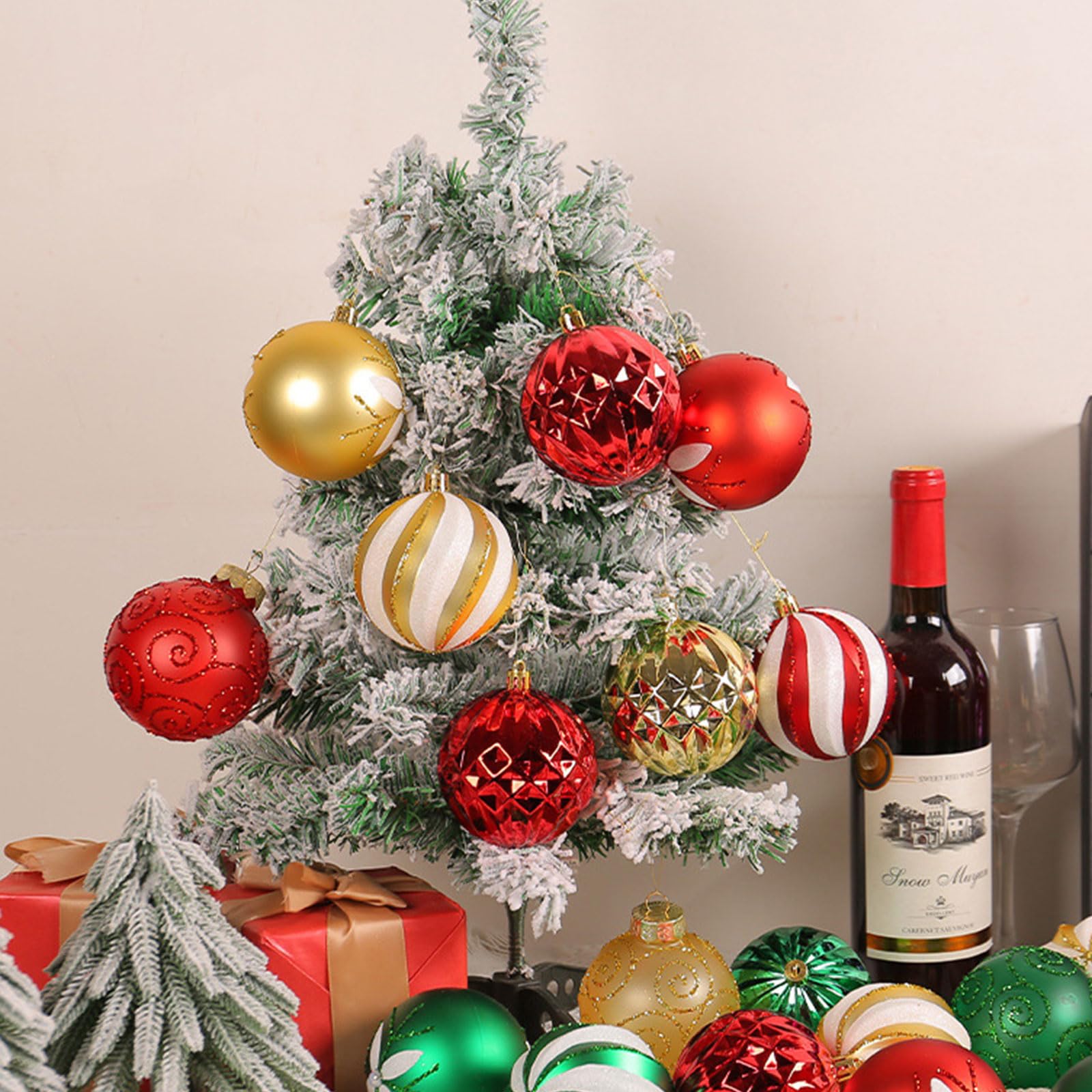 Boule De Noël à Garnir - Boite Noël Pour Bonbon - Idée Cadeau Noël