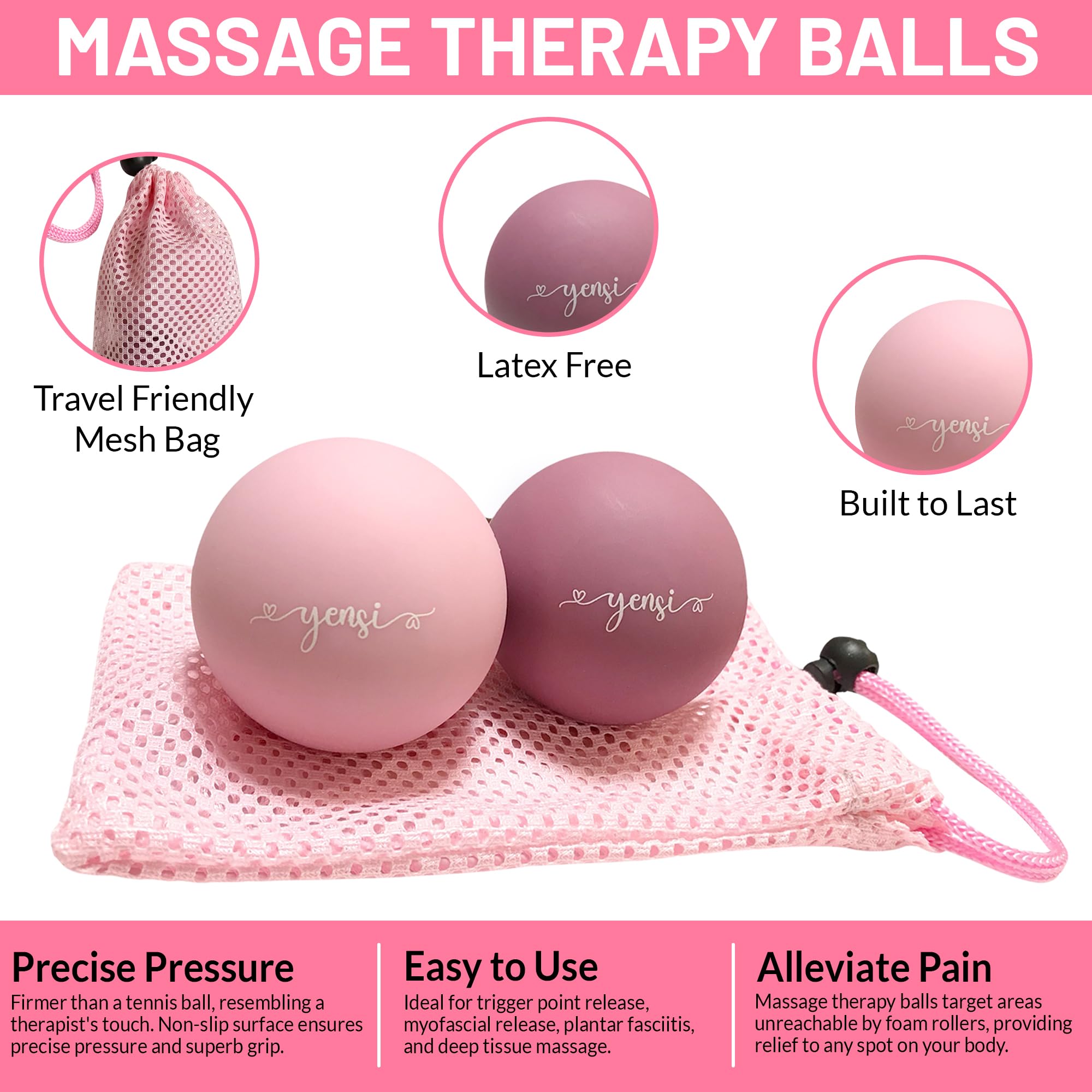 YENSI Manual Massage Balls