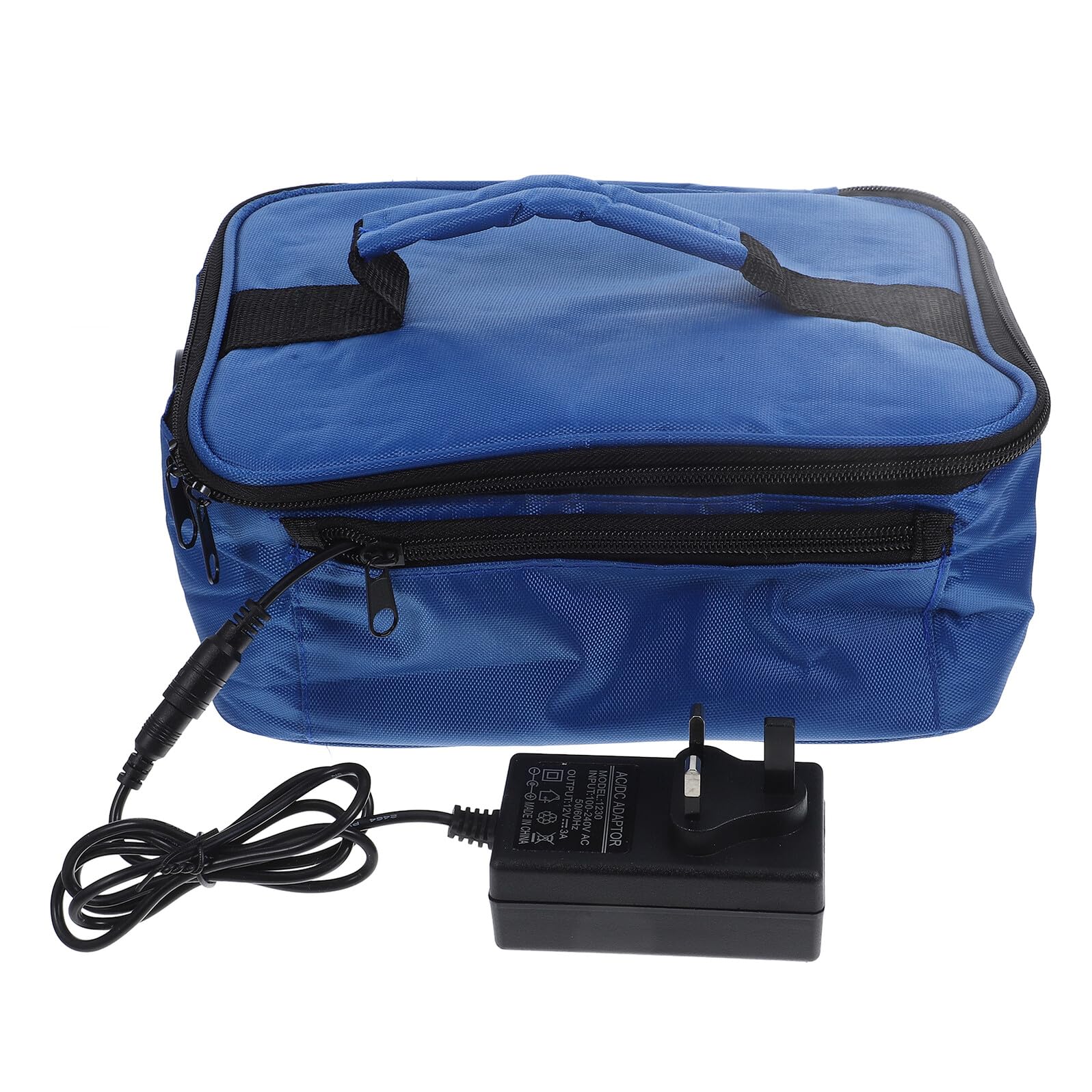Homoyoyo Bolsa Térmica Material de Oxford de 12v para Coche para Almuerzo Portátil y Aislamiento de Temperatura Constante Adecuado para Oficina y Excursiones