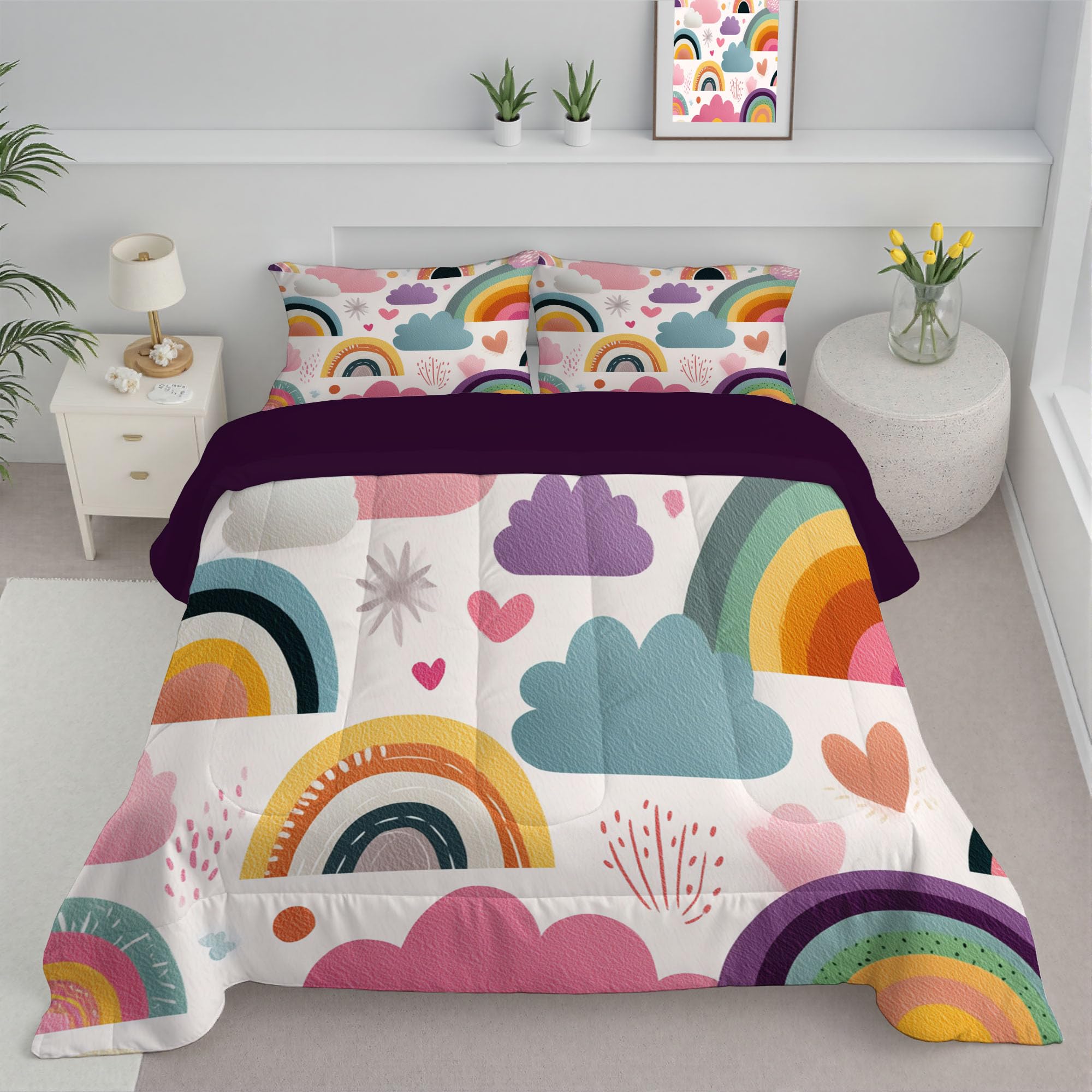 Couette 4 saisons 140x200 réversible et légère pour un sommeil tempéré