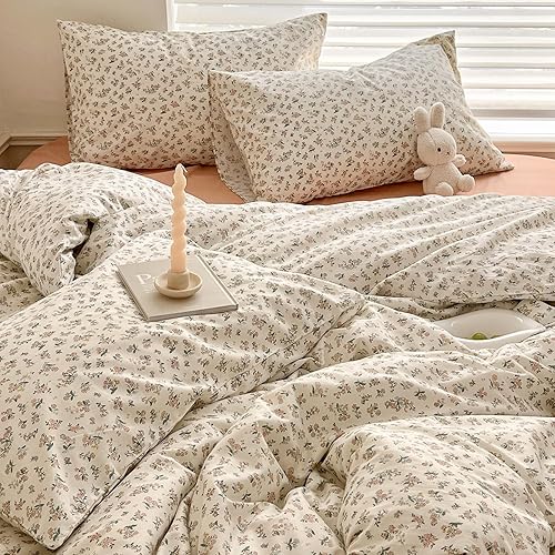 Vista 390 de Linda funda de edredón de fresa, tamaño individual XL, suave, 100% algodón, juego de ropa de cama de fresa rosa, ligero, funda de edredón para niños