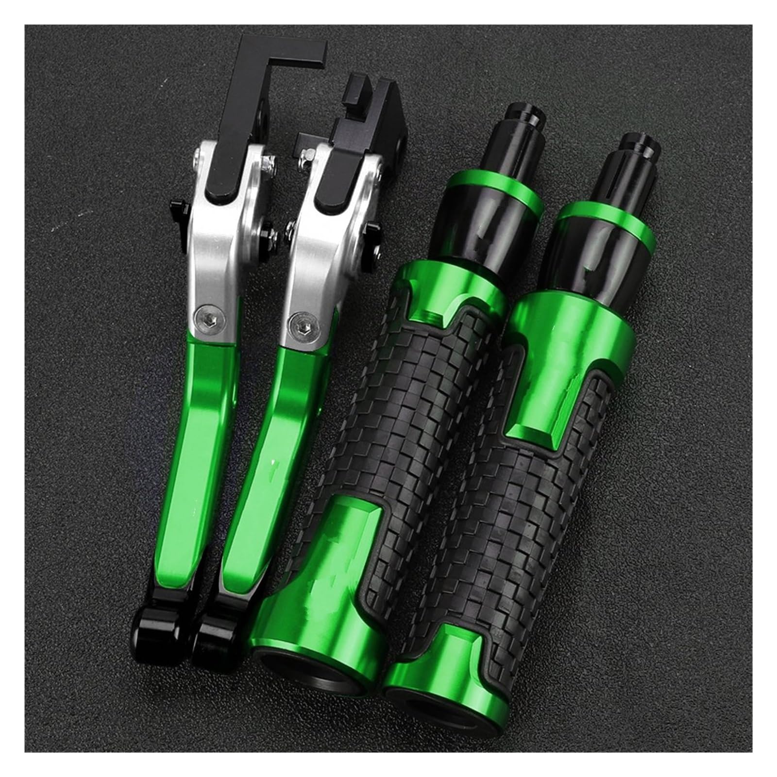 Pbqenxb Break and Clutch Levers for Kawasaki for ZZR1400 for 1400 2006-2016 Motorcycle Accessories Brake Clutch Levers Handle Handlebar Grip End