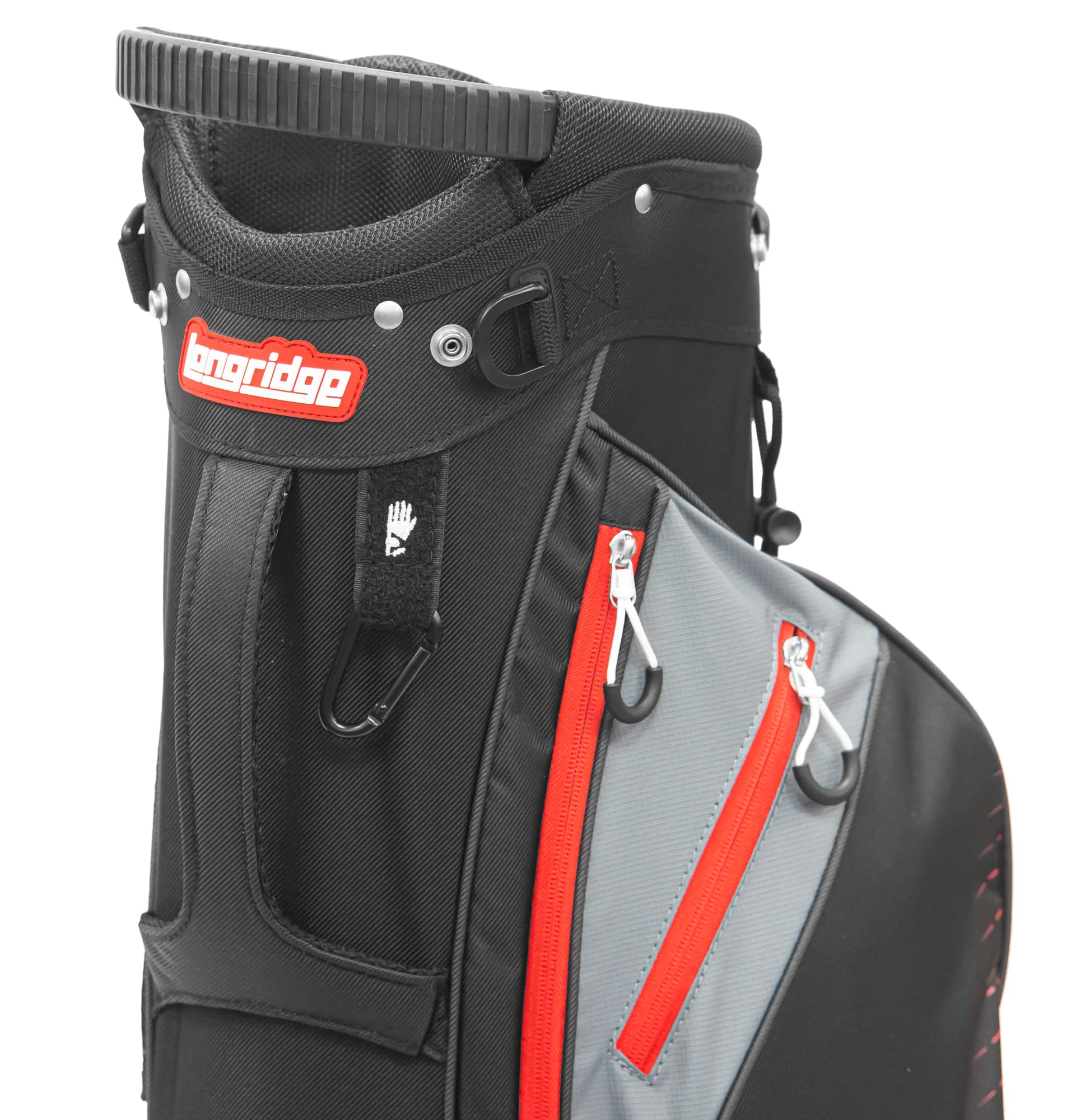 Longridge Super Lite Golf-Standtasche mit 8-facher Unterteilung