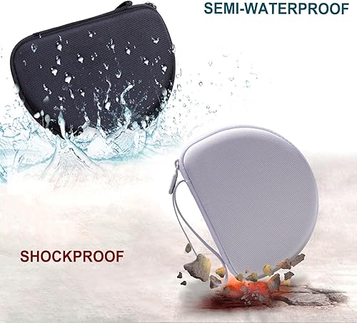 Miniatura 6 de LTGEM Funda rígida para auriculares Sony MDR-ZX110ZX110APZX110NCZX310AP con cable, para auriculares iClever BTH22 para niños, bolsa de