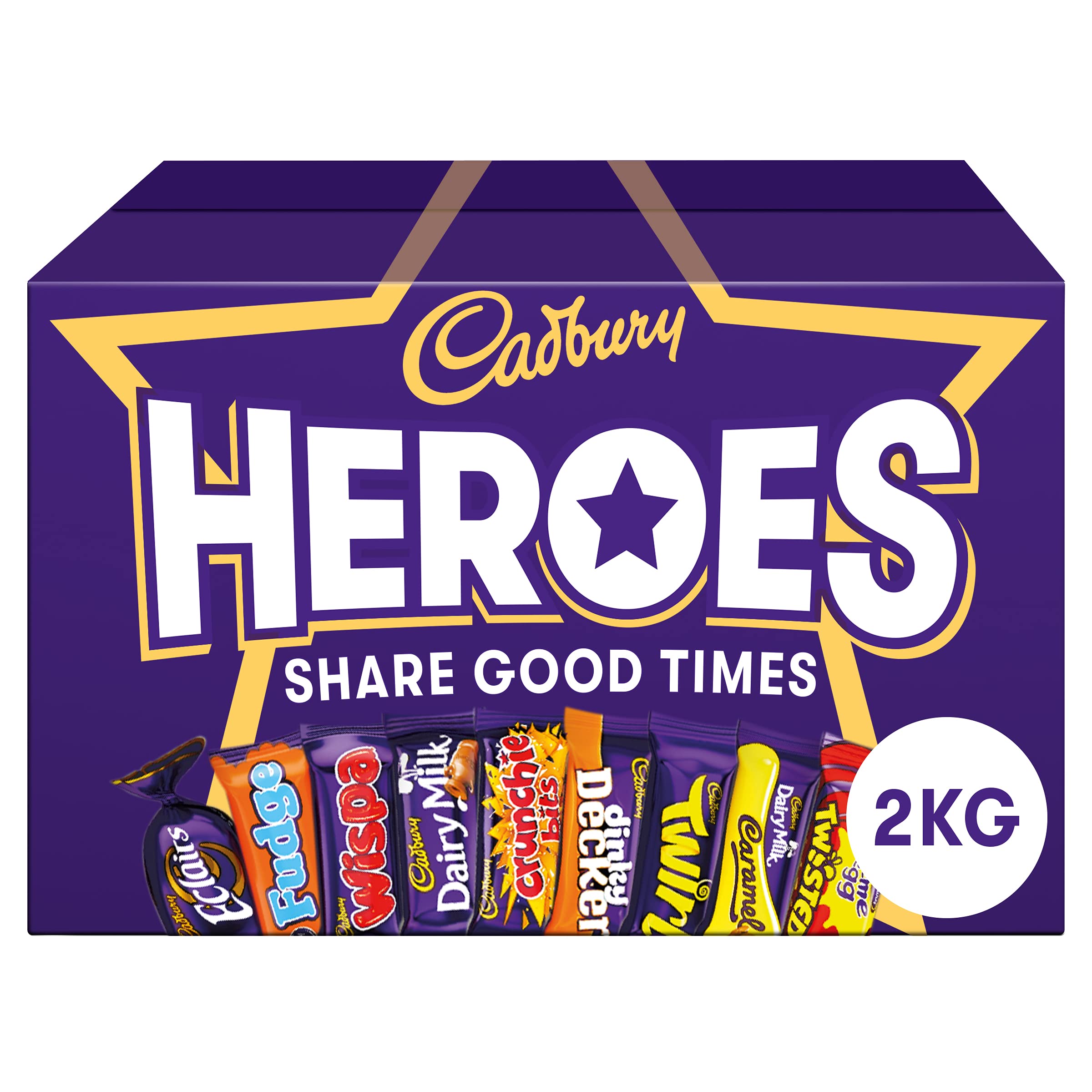 cadbury Heroes Chocolate Bulk Sharing Box, 2 kg Buy Online in Panama