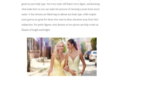 Guide to Pick Prom Dress