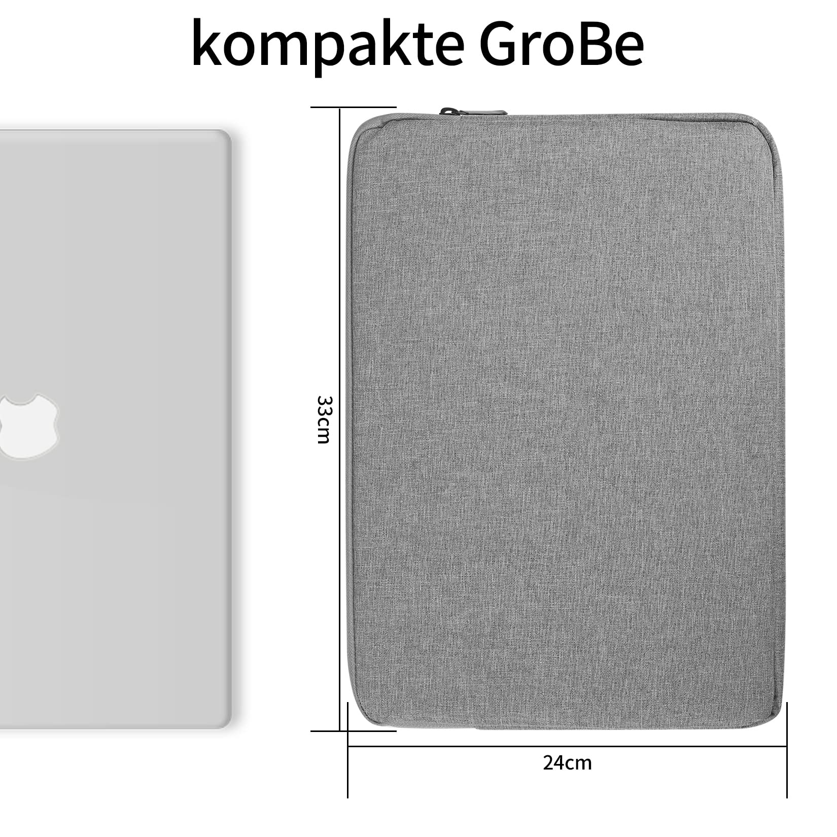 Custodia Universale 13 Pollici, Borsa Protettiva per Laptop, Adatta a Dispositivi da 13"-13,6", Cover Portatile Antigraffio e Antipolvere, Compatibile con Vari Modelli borsa pc borsa porta pc