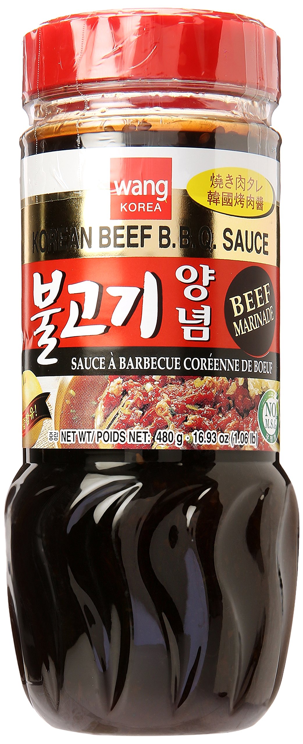 Wang Salsa de Barbacoa Coreana Bulgogi Korean Beef BBQ Sauce 480g