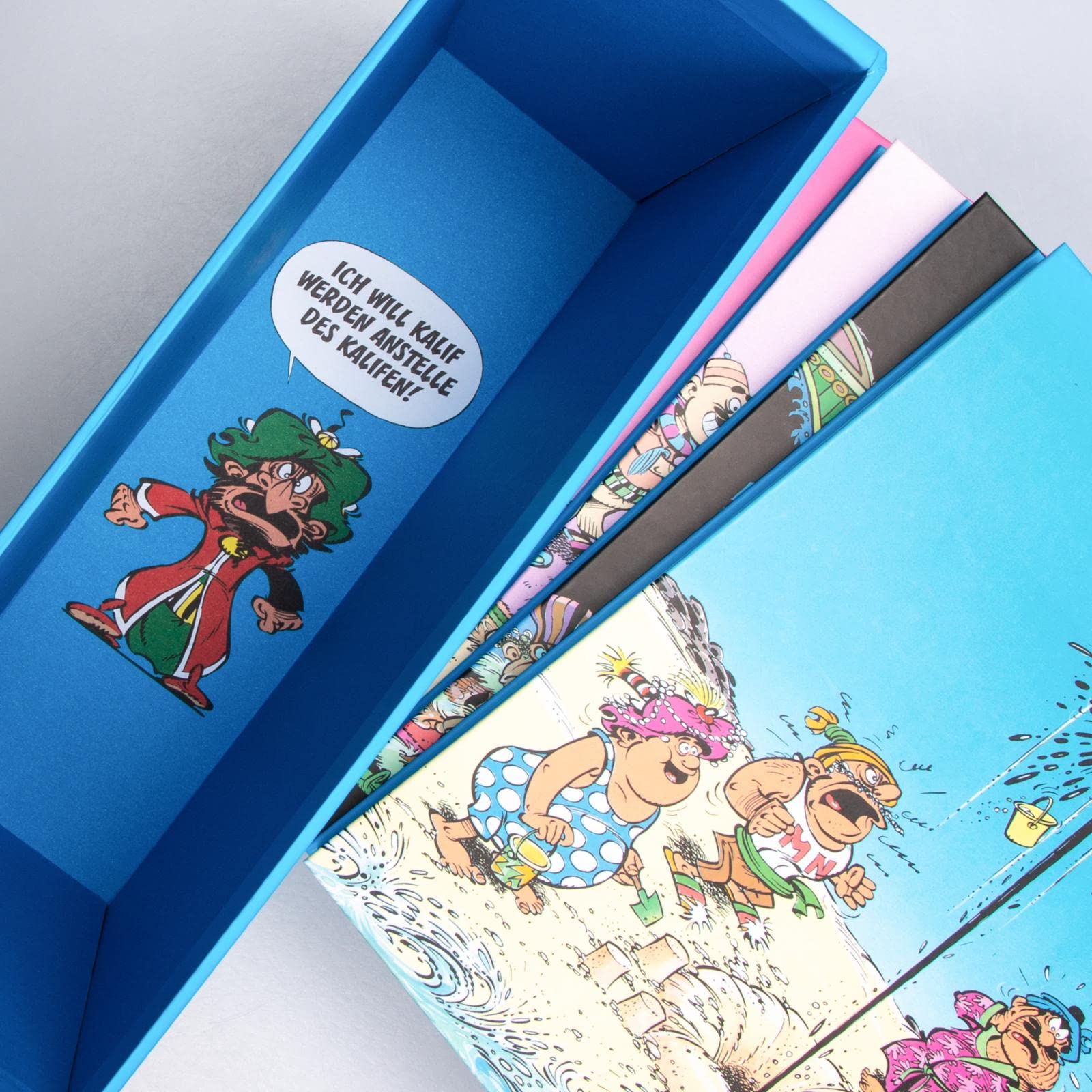 Isnogud Collection: Die Goscinny-Jahre - Hardcover-Schuber: Asterix-Autor René Goscinnys beste Comics in vier edlen Sammelbänden