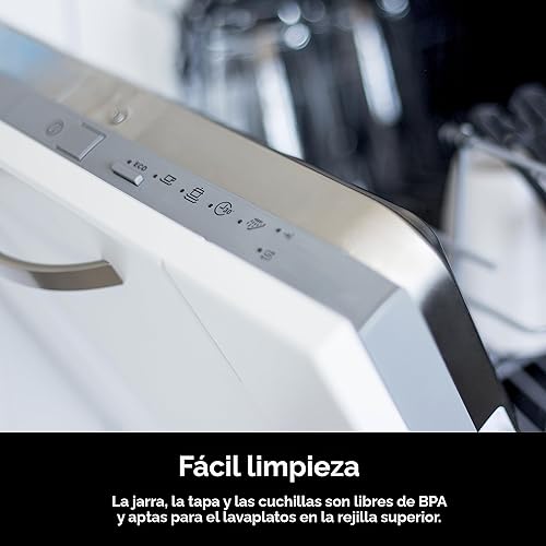 Miniatura 11 de Ninja TB201 Detect Power Blender Pro, tecnología BlendSense, para batidos, batidos y más, 1800 vatios de pico, 72 onzas, jarra, licuadora, negro