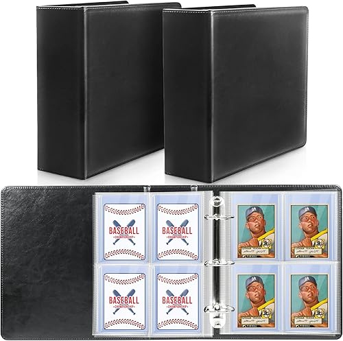 Toploader Storage - Paquete de 2 álbumes de tarjetas coleccionables para cargadores, carpeta de tarjetas deportivas, carpeta de tarjetas de juego