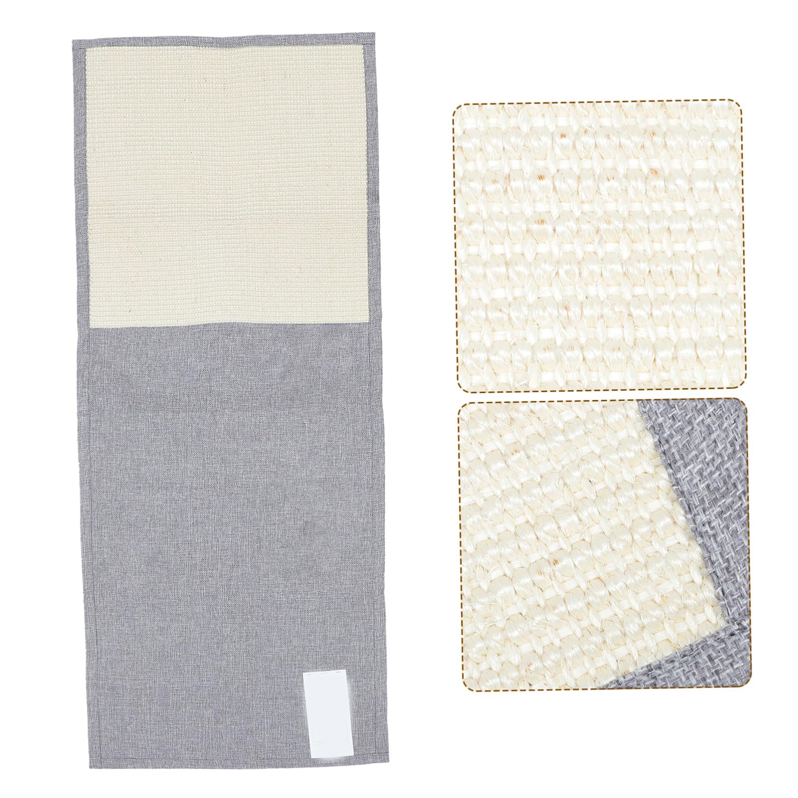 Alfombra Rascador Gato de Sisal, Protector Antiarañazos para Sofá