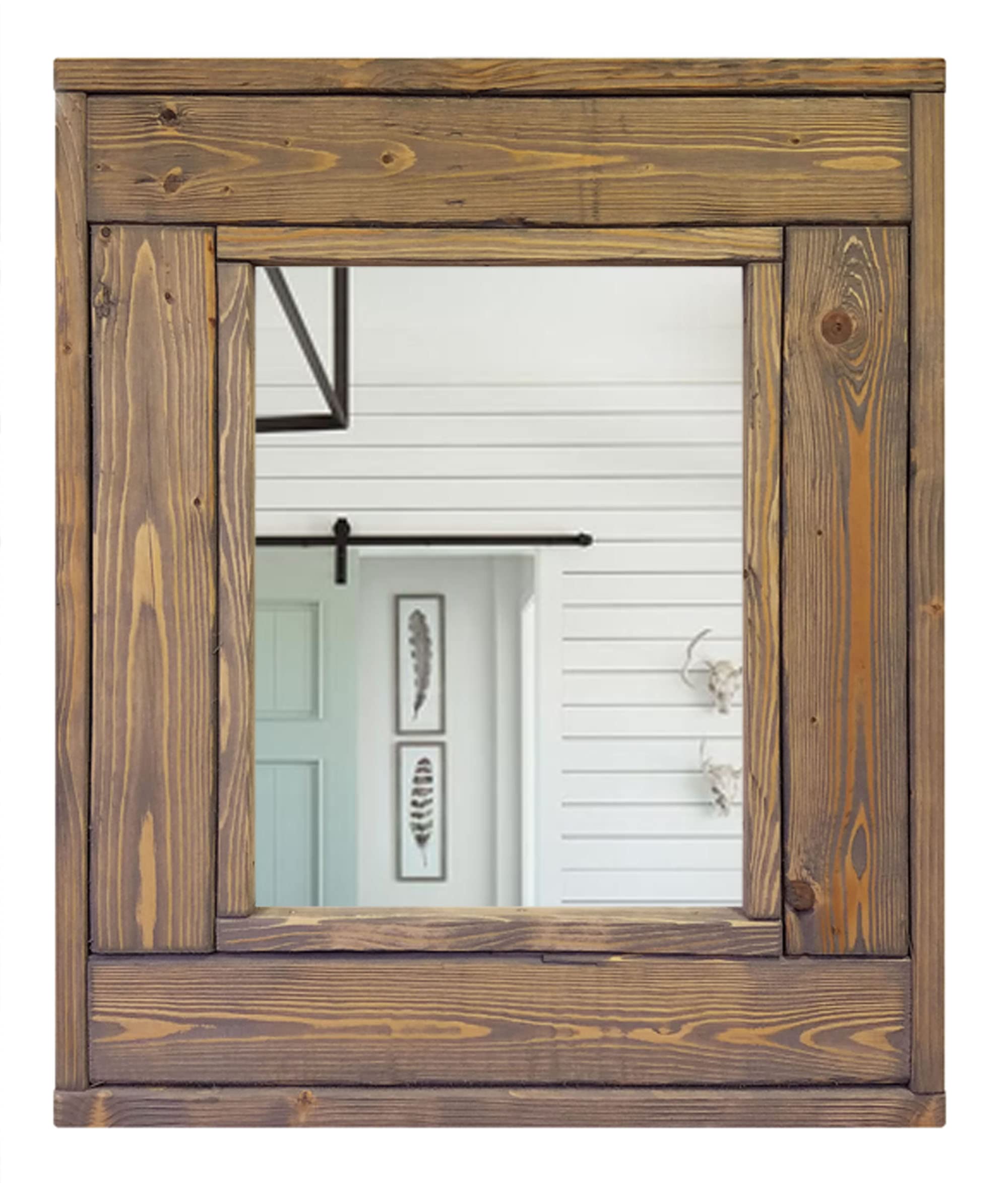 Buy Herringbone Small Accent Mirror Decorative Wall Mirror