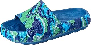 كابز شبشب مخدر ايفا فيرجو للاولاد/الرجال بلون ازرق/اخضر، مقاس 40 EU